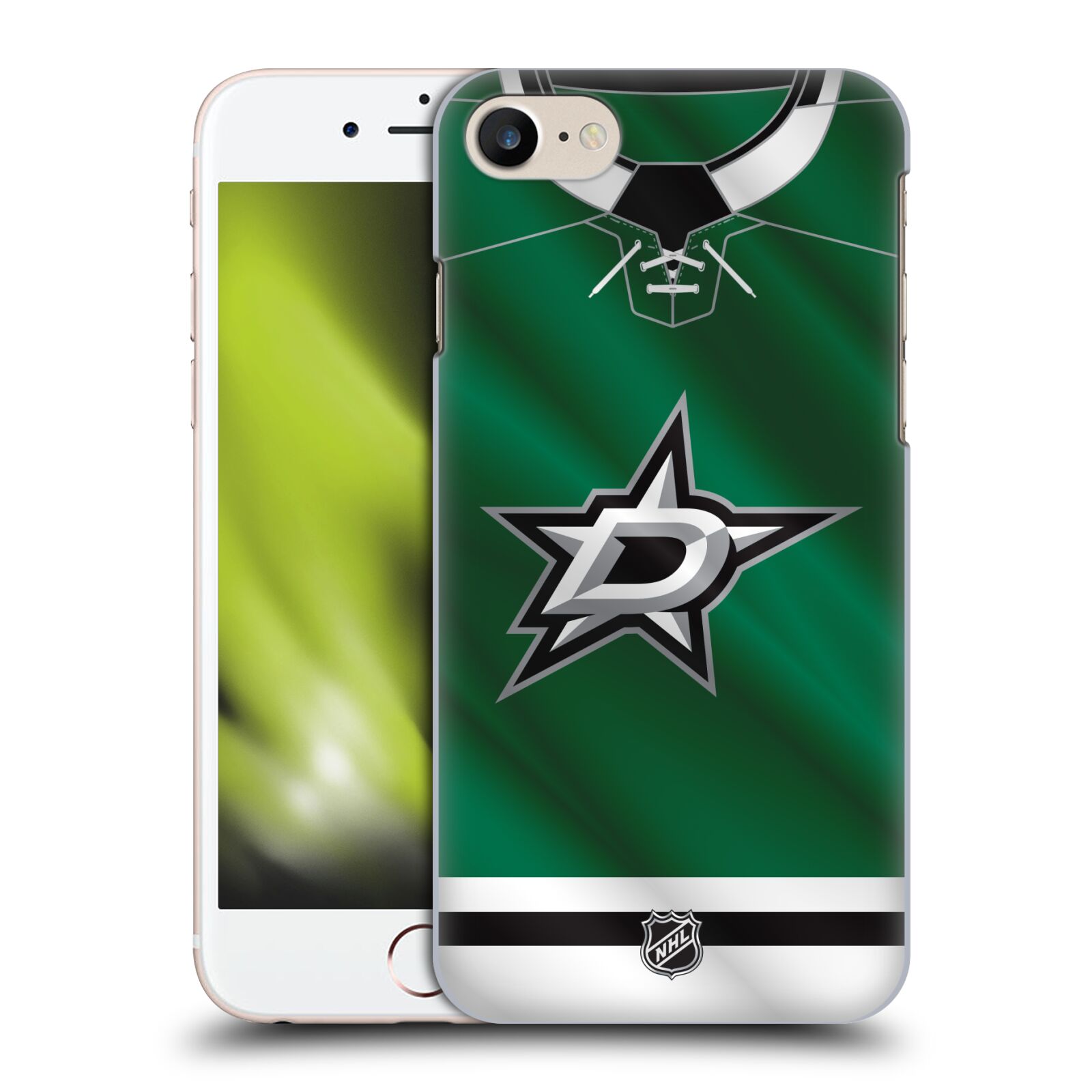 Pouzdro na mobil Apple Iphone 7/8 - HEAD CASE - Hokej NHL - Dallas Stars - Dres