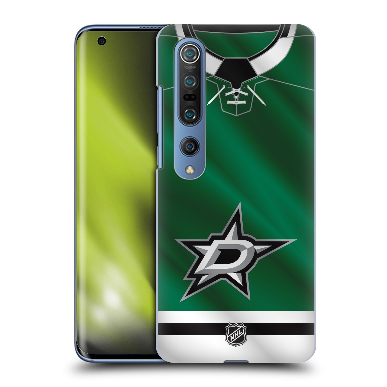 Pouzdro na mobil Xiaomi  Mi 10 5G / Mi 10 5G PRO - HEAD CASE - Hokej NHL - Dallas Stars - Dres