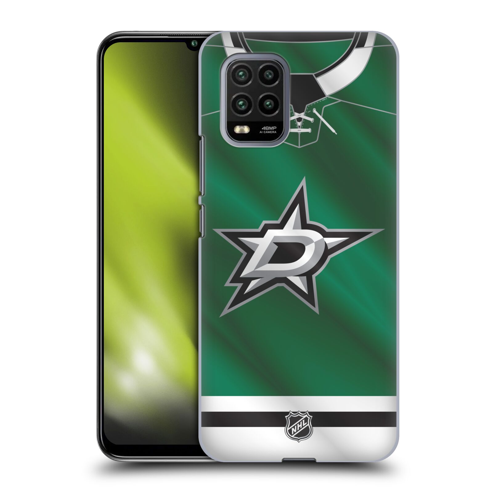 Pouzdro na mobil Xiaomi  Mi 10 LITE / Mi 10 LITE 5G - HEAD CASE - Hokej NHL - Dallas Stars - Dres