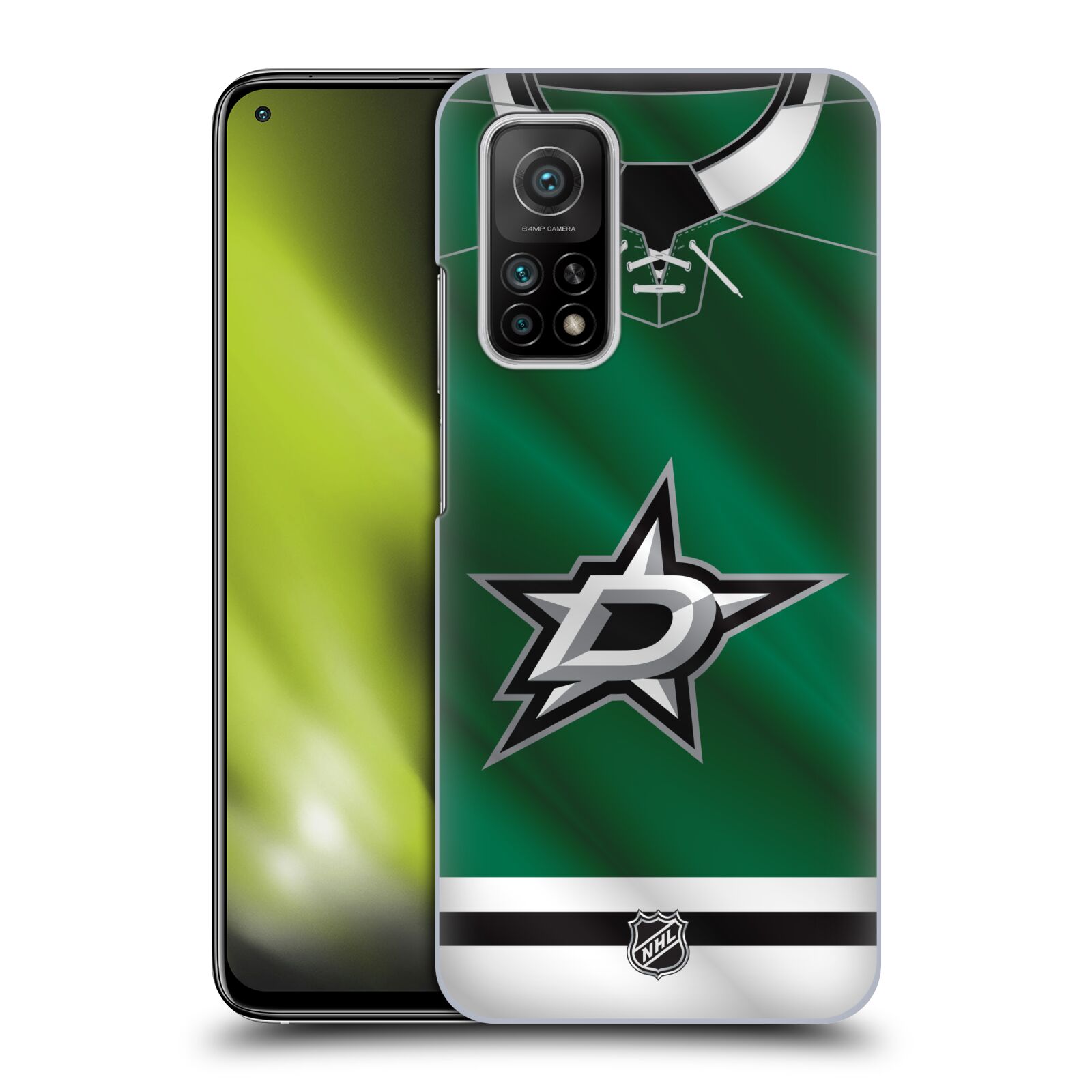 Pouzdro na mobil Xiaomi  Mi 10T / Mi 10T PRO - HEAD CASE - Hokej NHL - Dallas Stars - Dres