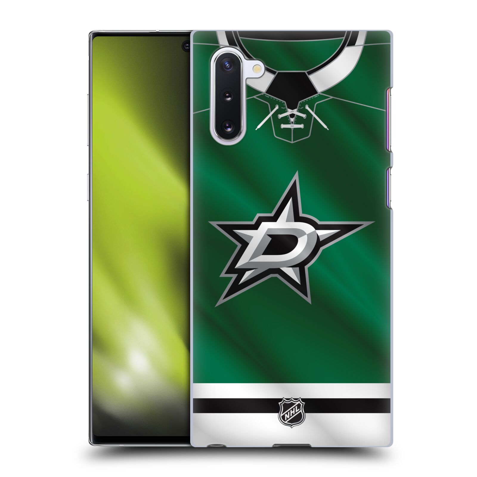 Pouzdro na mobil Samsung Galaxy Note 10 - HEAD CASE - Hokej NHL - Dallas Stars - Dres