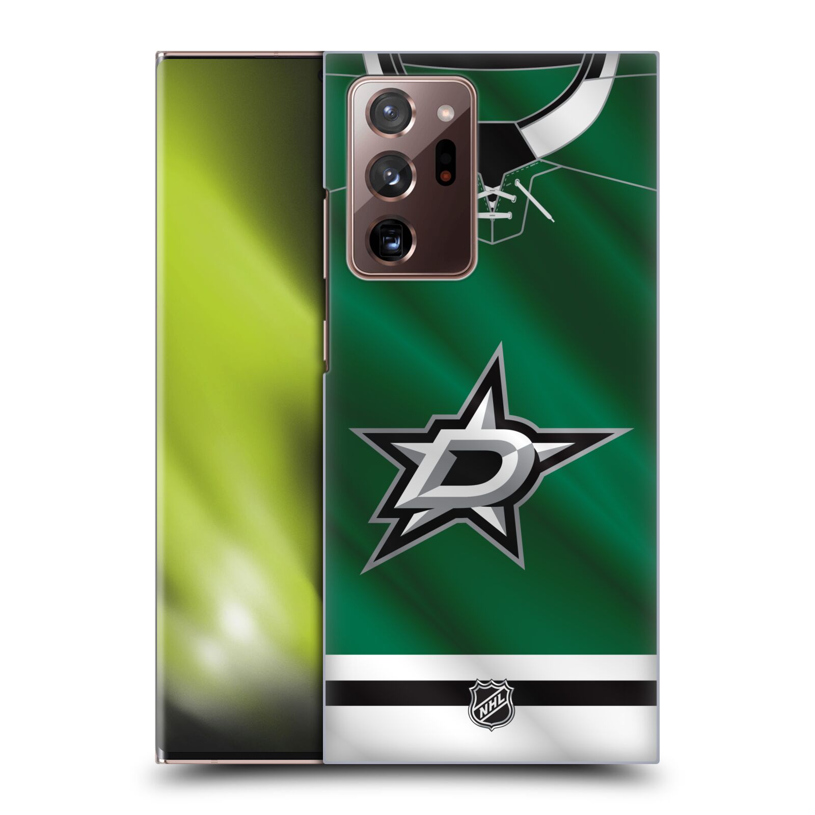 Pouzdro na mobil Samsung Galaxy Note 20 ULTRA - HEAD CASE - Hokej NHL - Dallas Stars - Dres