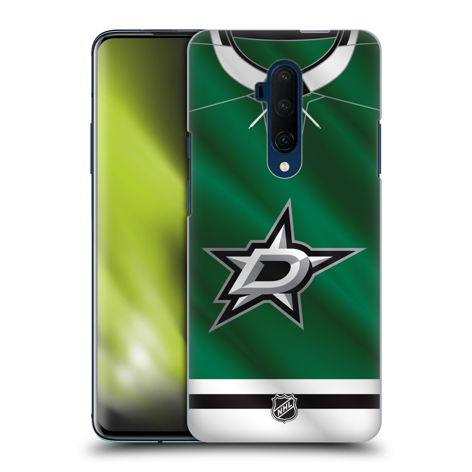 Pouzdro na mobil OnePlus 7T Pro - HEAD CASE - Hokej NHL - Dallas Stars - Dres