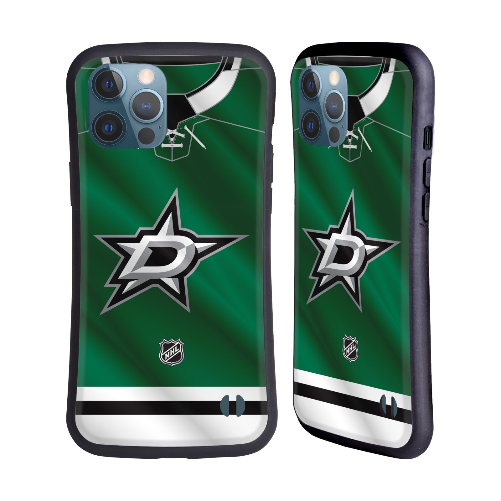 Obal na mobil Apple iPhone 12 PRO MAX - HEAD CASE - NHL - Dallas Stars znak na dresu