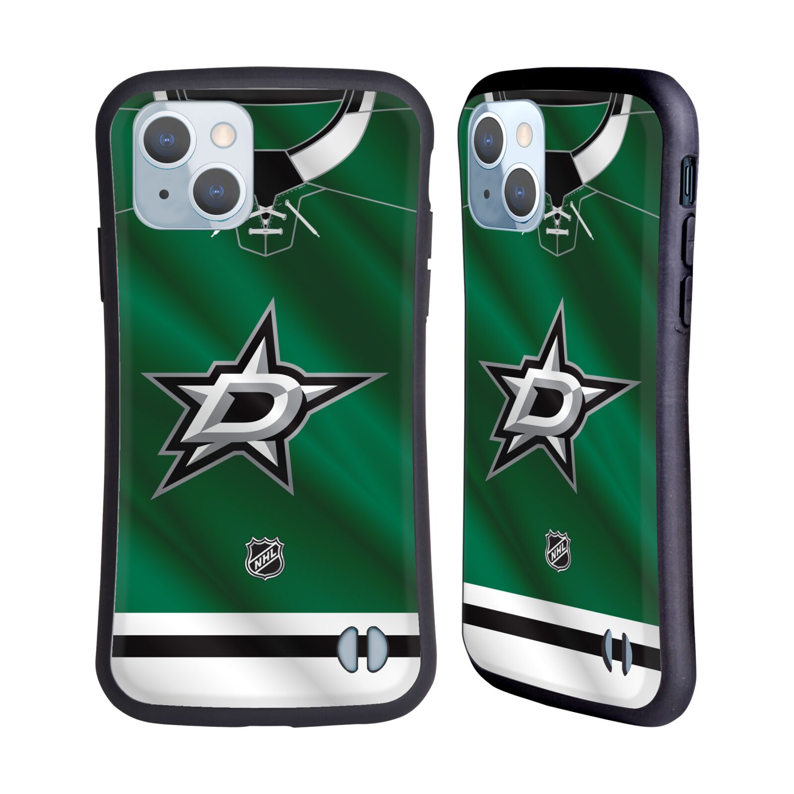 Obal na mobil Apple iPhone 14 - HEAD CASE - NHL - Dallas Stars znak na dresu