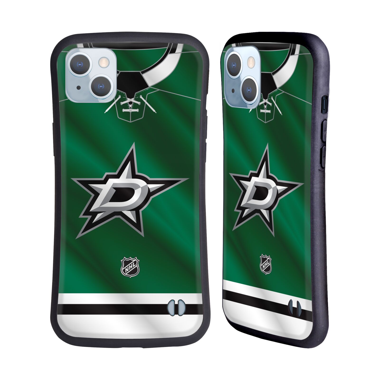 Obal na mobil Apple iPhone 14 PLUS - HEAD CASE - NHL - Dallas Stars znak na dresu