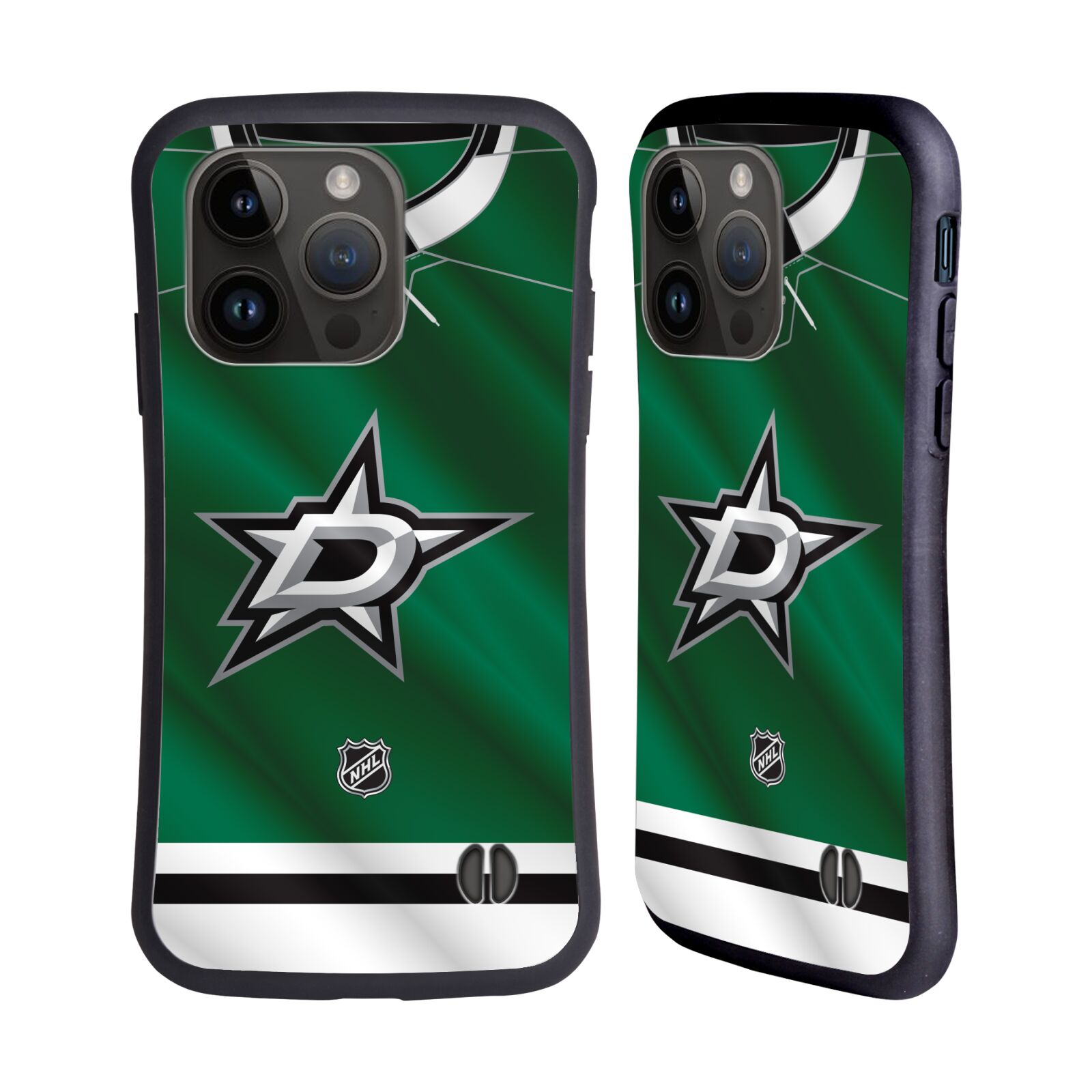Obal na mobil Apple iPhone 15 PRO - HEAD CASE - NHL - Dallas Stars znak na dresu