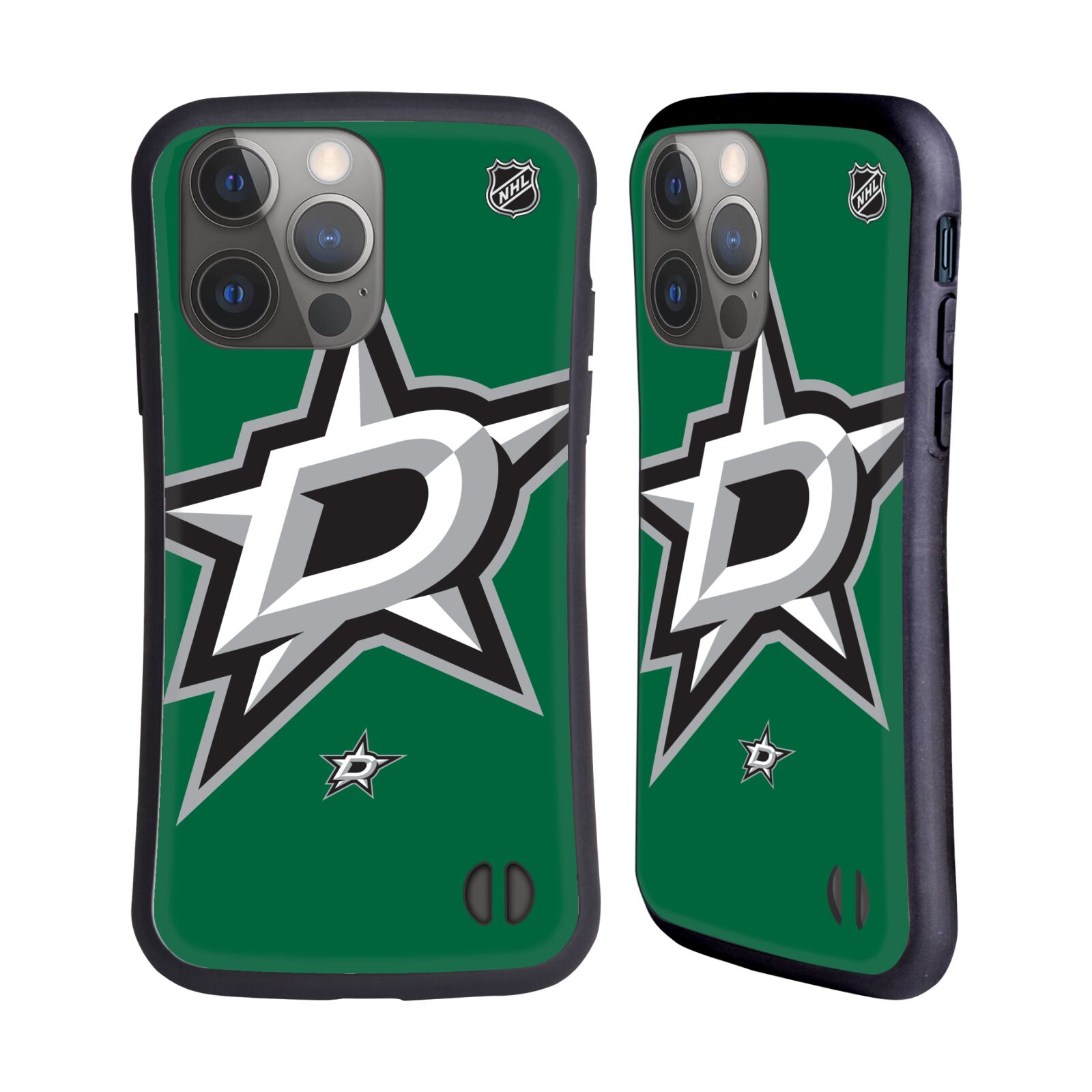 Obal na mobil Apple iPhone 14 PRO - HEAD CASE - NHL - Dallas Stars velký znak