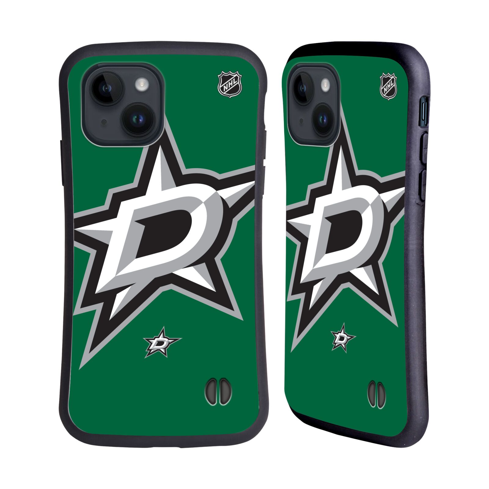 Obal na mobil Apple iPhone 15 - HEAD CASE - NHL - Dallas Stars velký znak