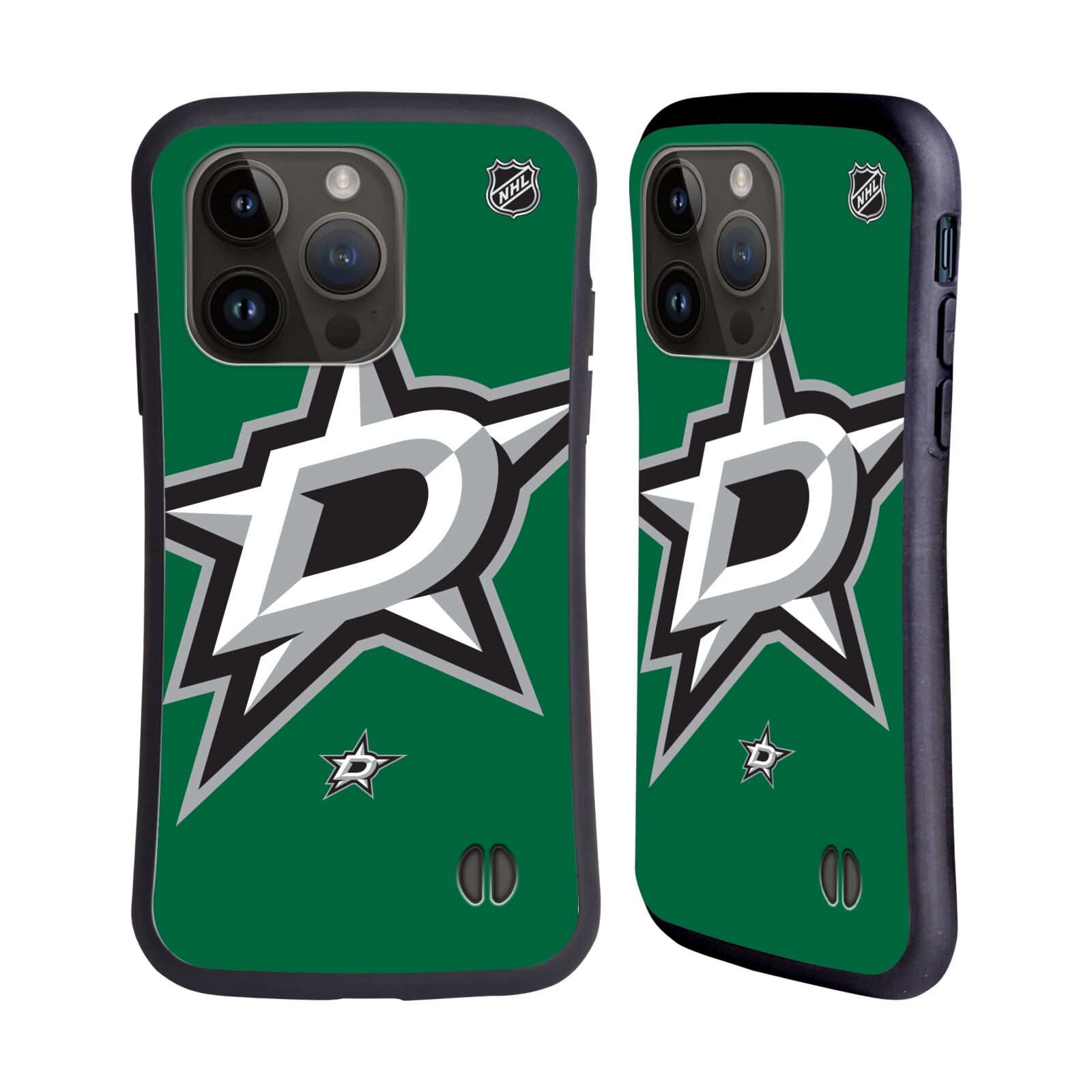 Obal na mobil Apple iPhone 15 PRO - HEAD CASE - NHL - Dallas Stars velký znak