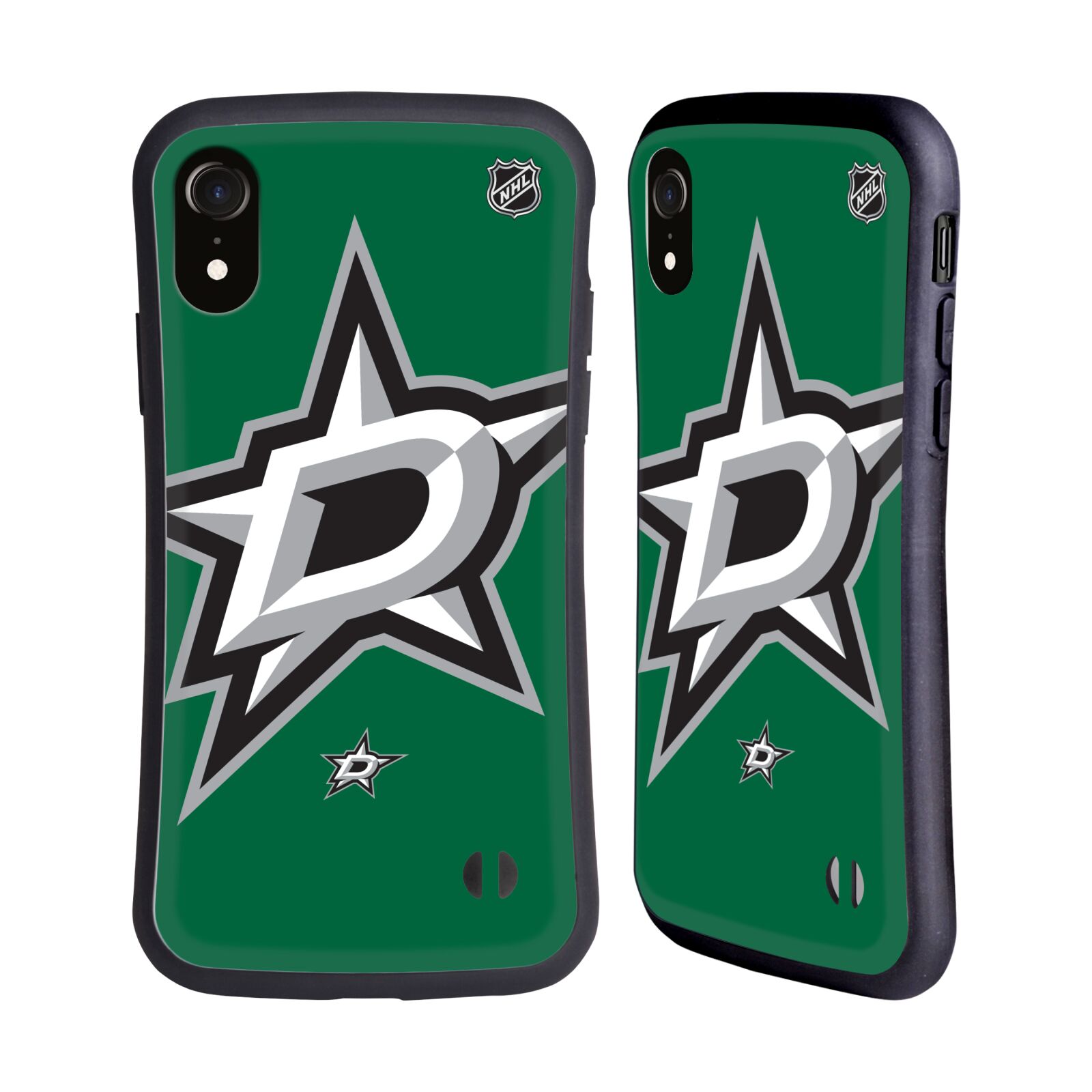 Obal na mobil Apple iPhone XR - HEAD CASE - NHL - Dallas Stars velký znak