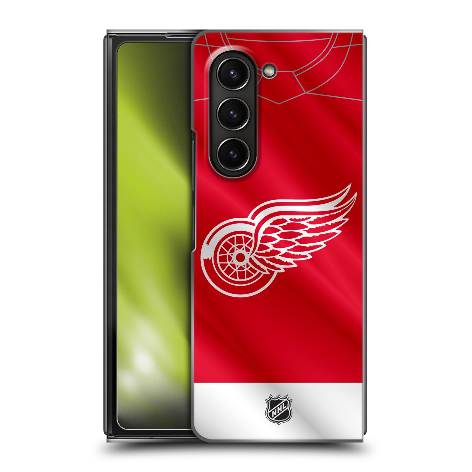 Plastový obal HEAD CASE na mobil Samsung Galaxy Z Fold 5  Hokej NHL - Detroit Red Wings - Dres