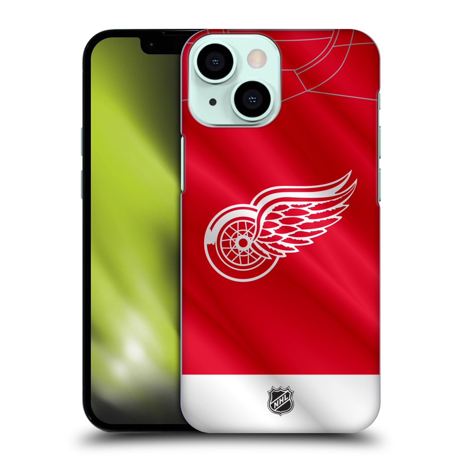 Pouzdro na mobil Apple Iphone 13 MINI - HEAD CASE - Hokej NHL - Detroit Red Wings - Dres