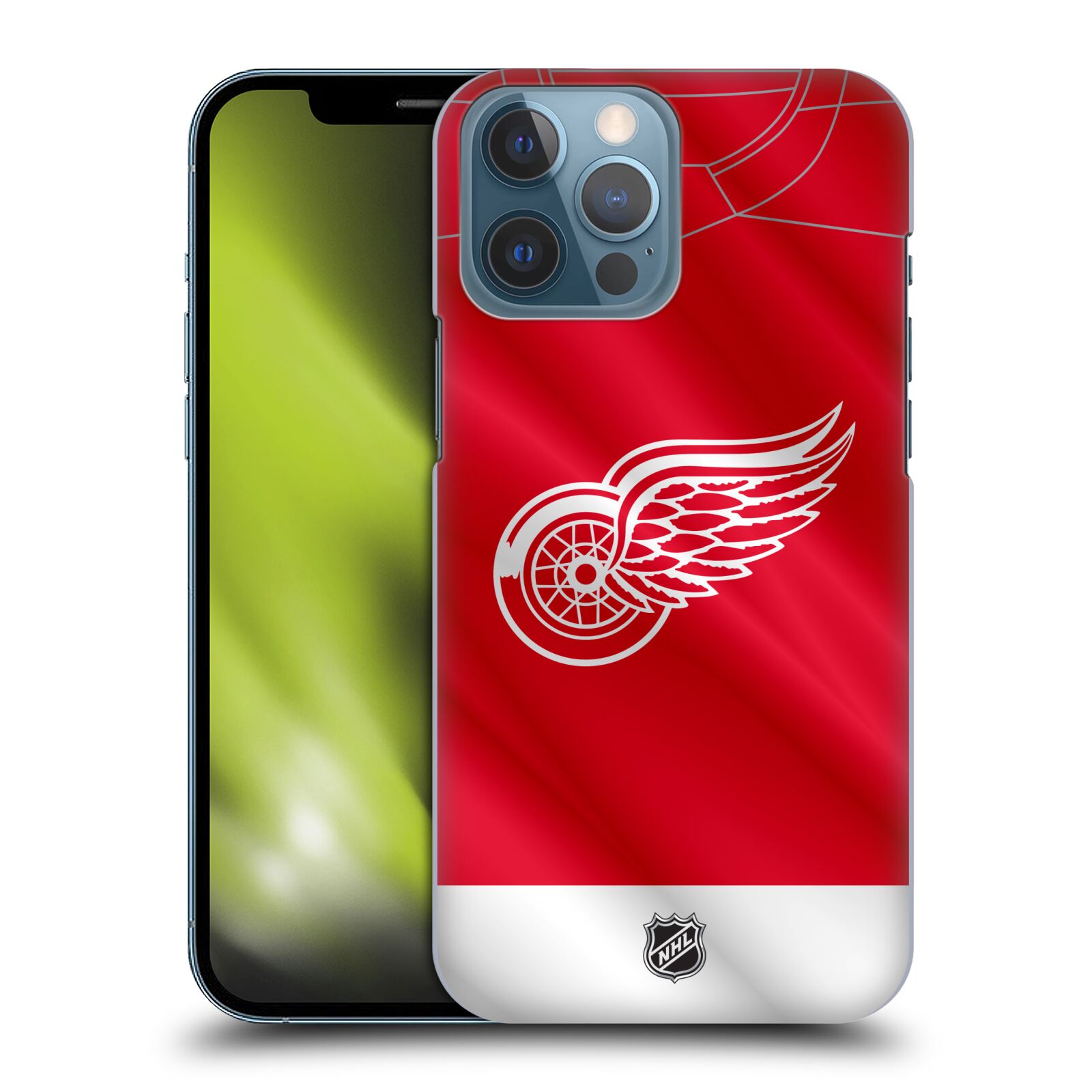 Pouzdro na mobil Apple Iphone 13 PRO MAX - HEAD CASE - Hokej NHL - Detroit Red Wings - Dres