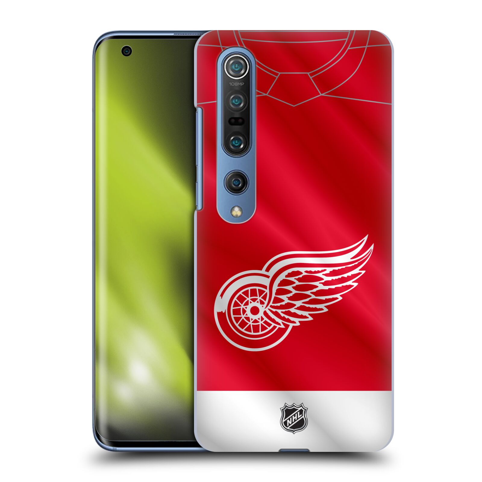 Pouzdro na mobil Xiaomi  Mi 10 5G / Mi 10 5G PRO - HEAD CASE - Hokej NHL - Detroit Red Wings - Dres