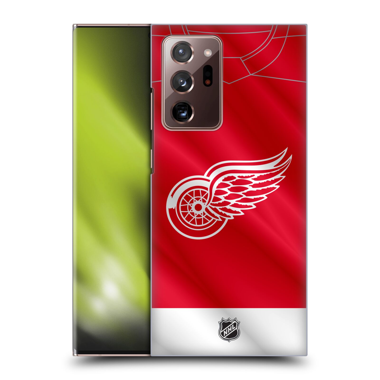 Pouzdro na mobil Samsung Galaxy Note 20 ULTRA - HEAD CASE - Hokej NHL - Detroit Red Wings - Dres