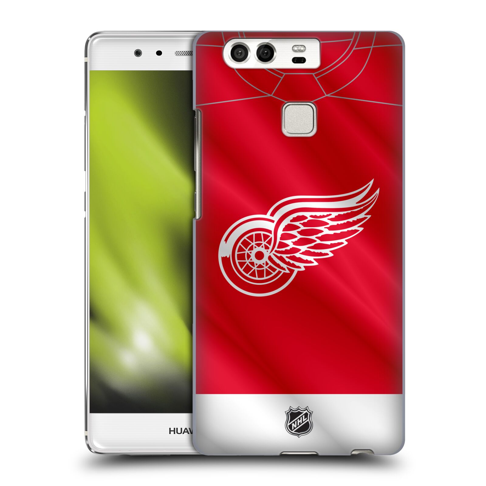 Pouzdro na mobil Huawei P9 / P9 DUAL SIM - HEAD CASE - Hokej NHL - Detroit Red Wings - Dres