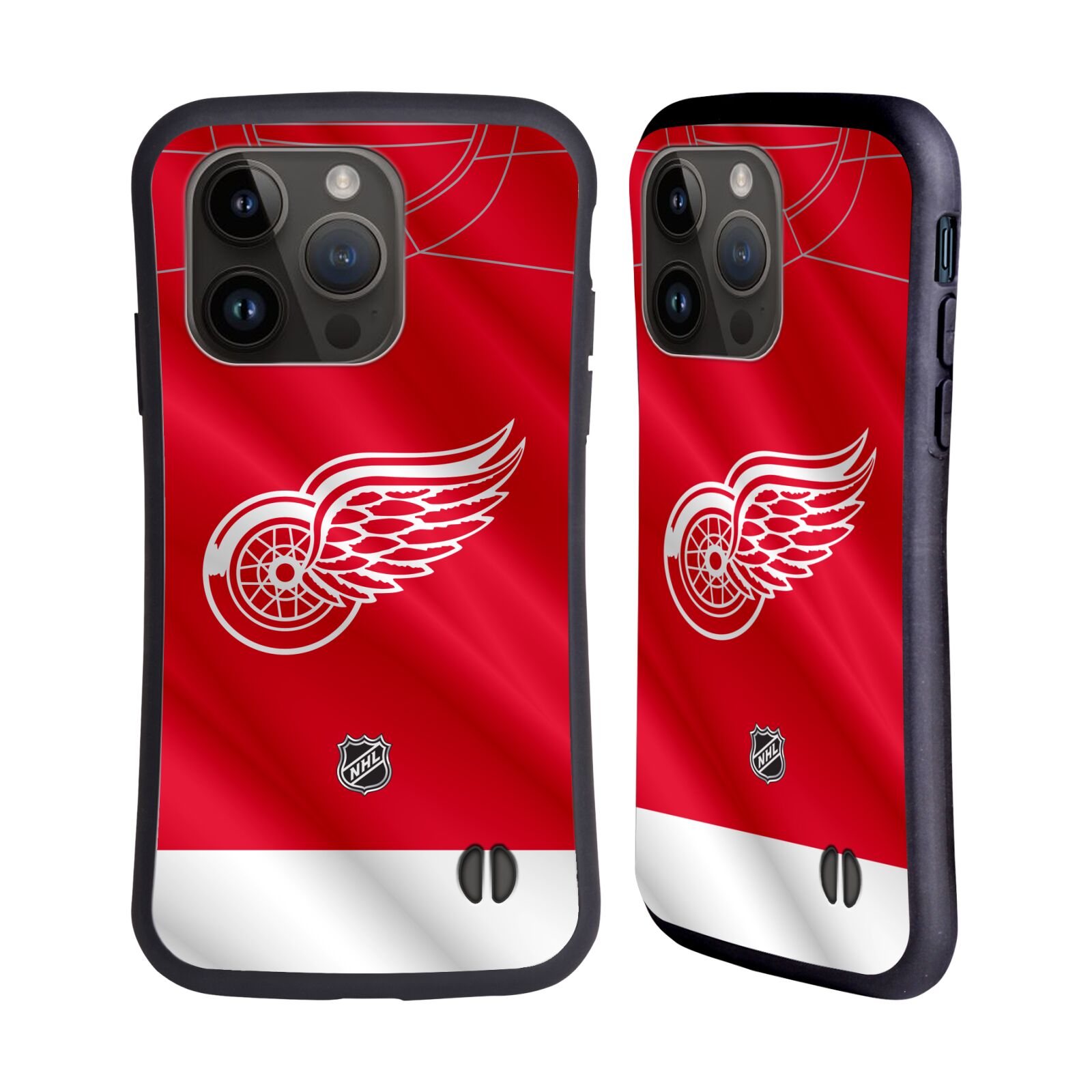 Obal na mobil Apple iPhone 15 PRO - HEAD CASE - NHL - Detroit Red Wings znak na dresu