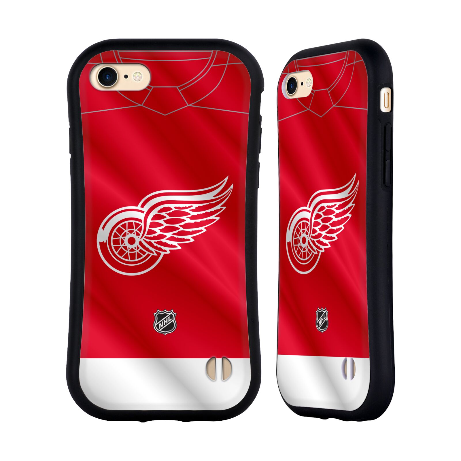 Obal na mobil Apple iPhone 7/8, SE 2020 - HEAD CASE - NHL - Detroit Red Wings znak na dresu
