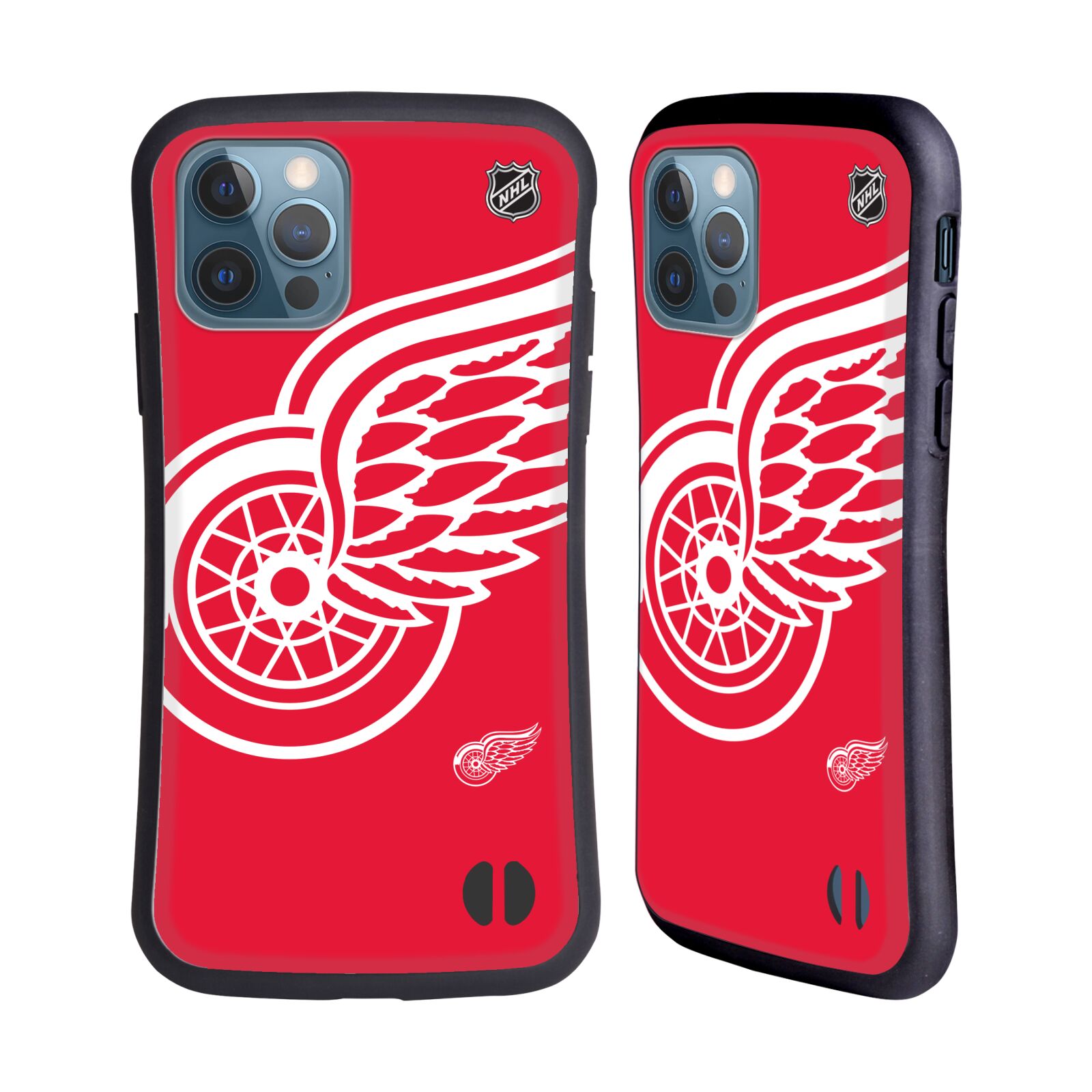 Obal na mobil Apple iPhone 12 / 12 PRO - HEAD CASE - NHL - Detroit Red Wings velký znak