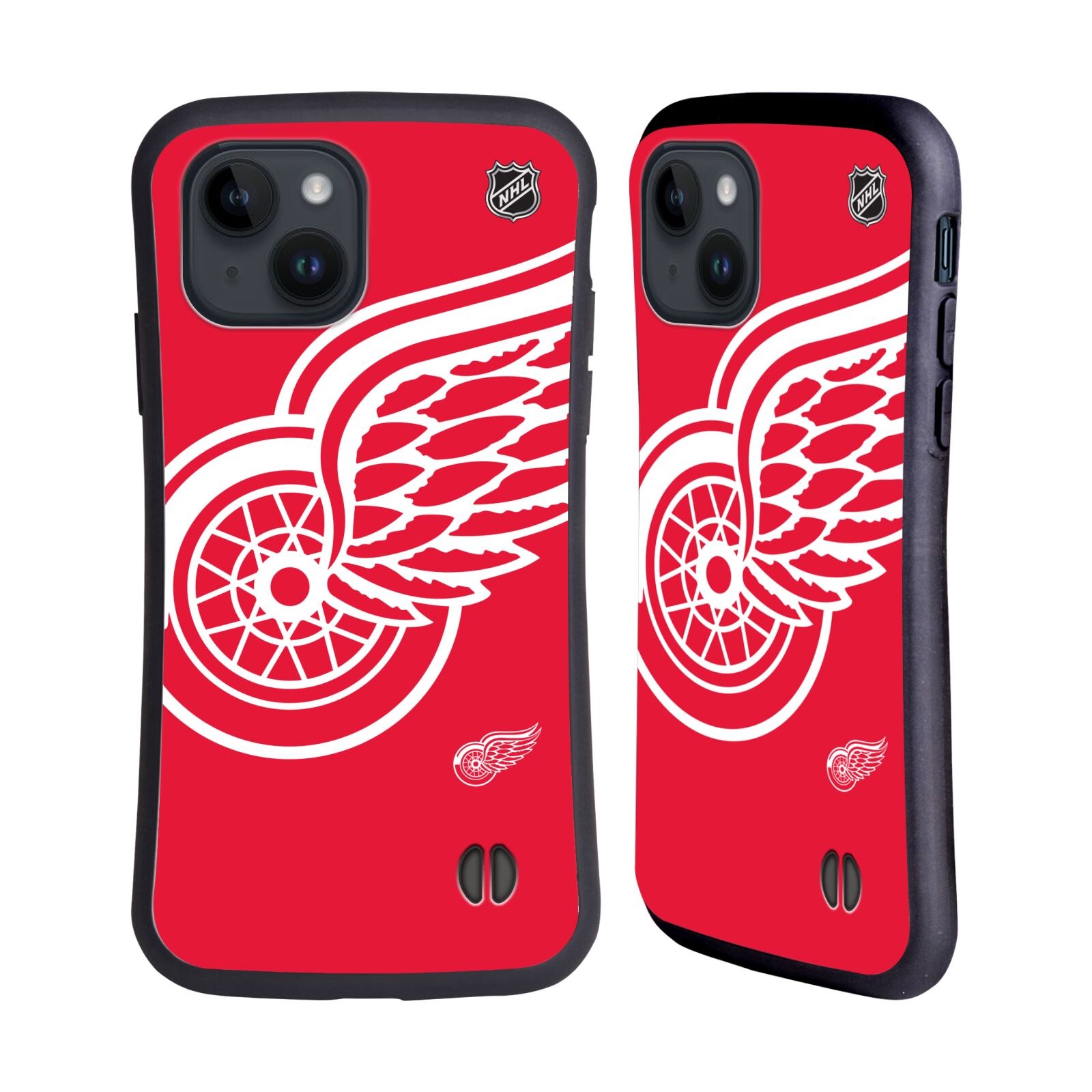 Obal na mobil Apple iPhone 15 - HEAD CASE - NHL - Detroit Red Wings velký znak