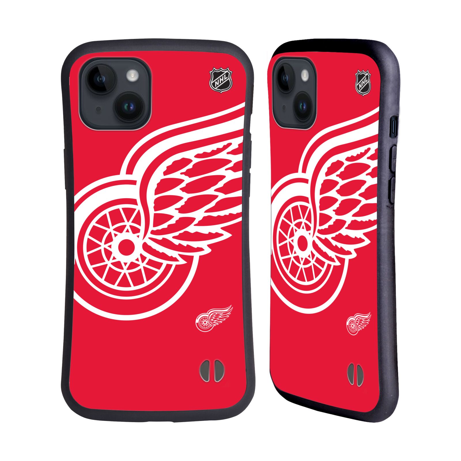 Obal na mobil Apple iPhone 15 PLUS - HEAD CASE - NHL - Detroit Red Wings velký znak