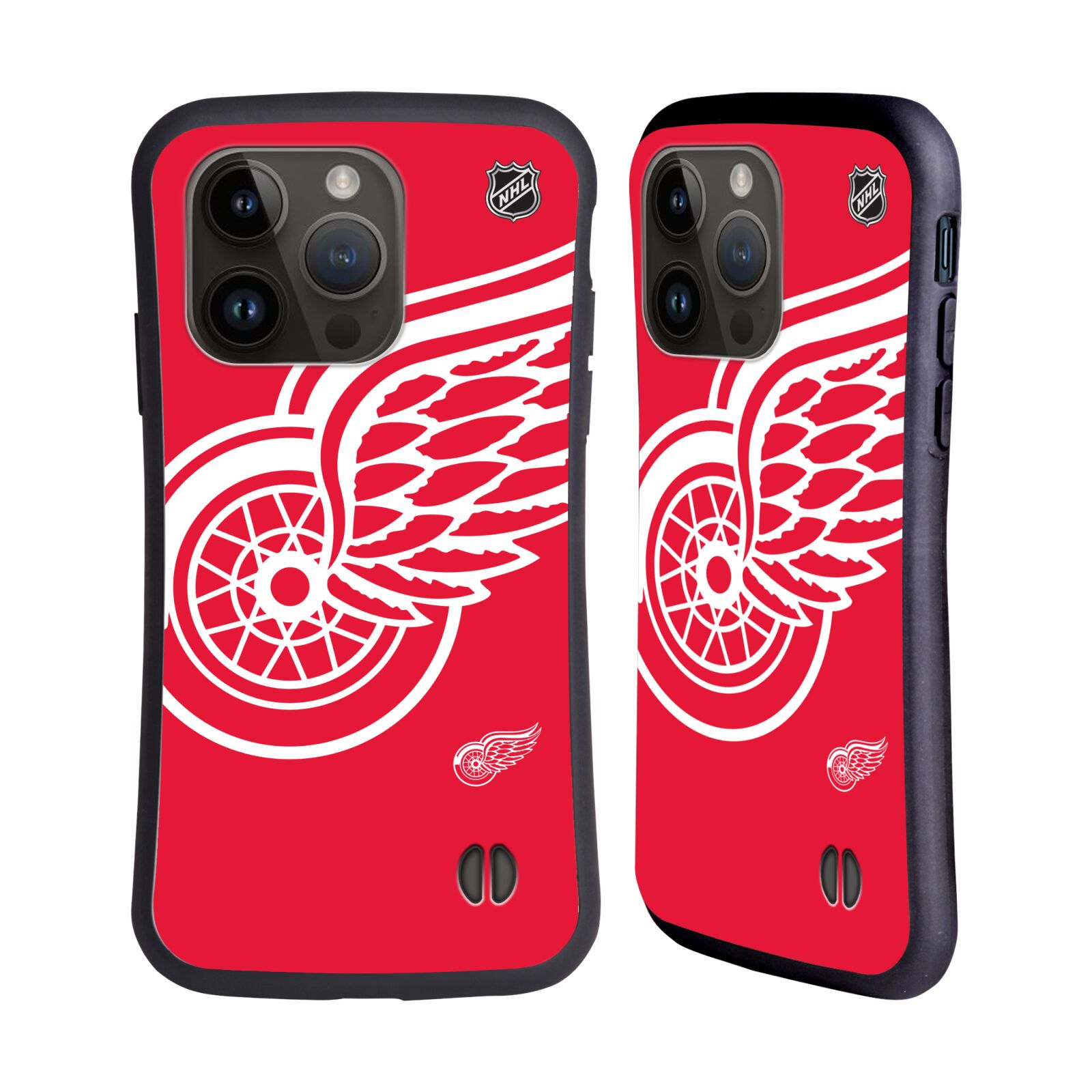Obal na mobil Apple iPhone 15 PRO - HEAD CASE - NHL - Detroit Red Wings velký znak