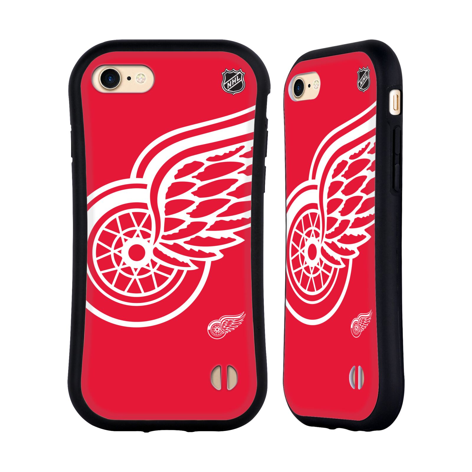 Obal na mobil Apple iPhone 7/8, SE 2020 - HEAD CASE - NHL - Detroit Red Wings velký znak