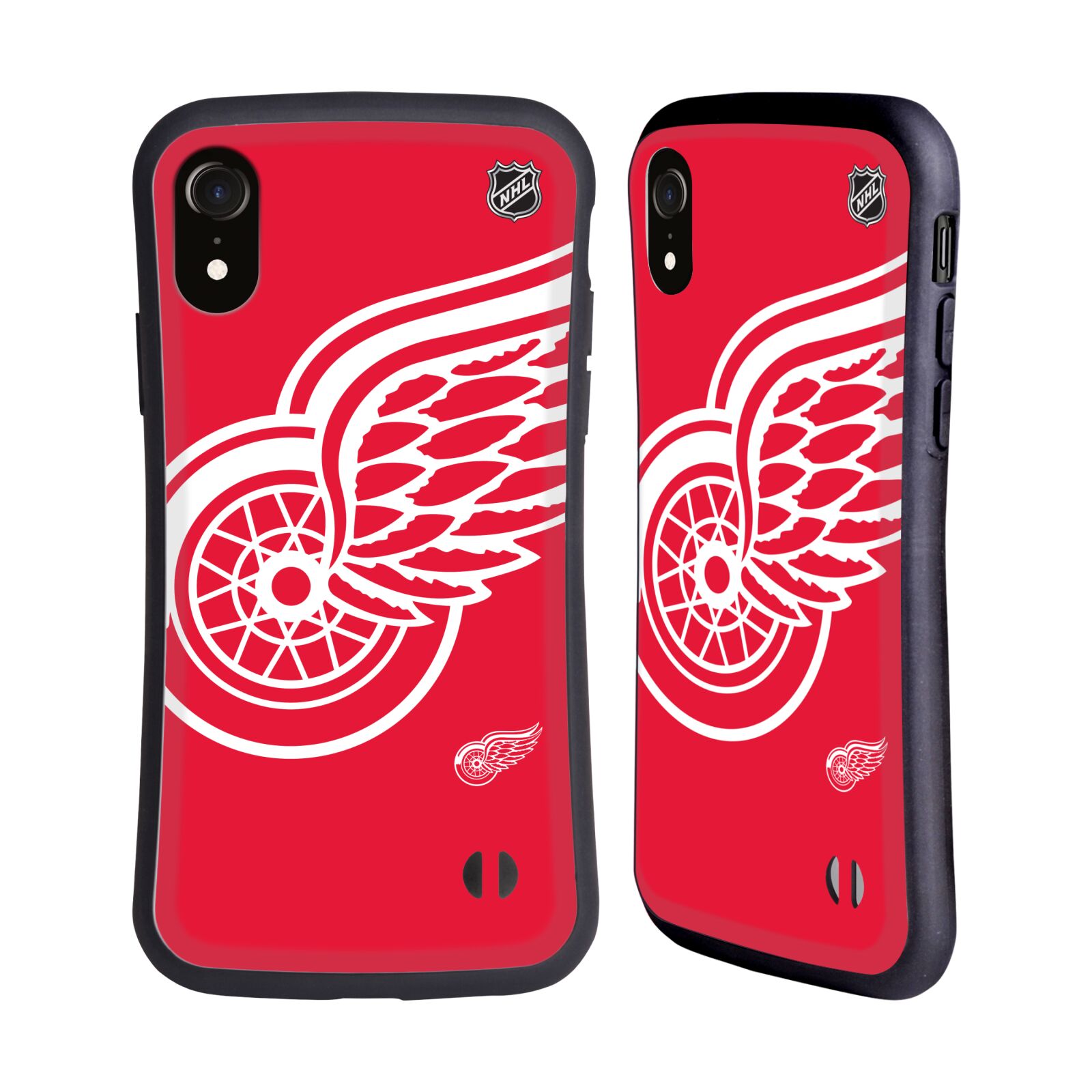 Obal na mobil Apple iPhone XR - HEAD CASE - NHL - Detroit Red Wings velký znak