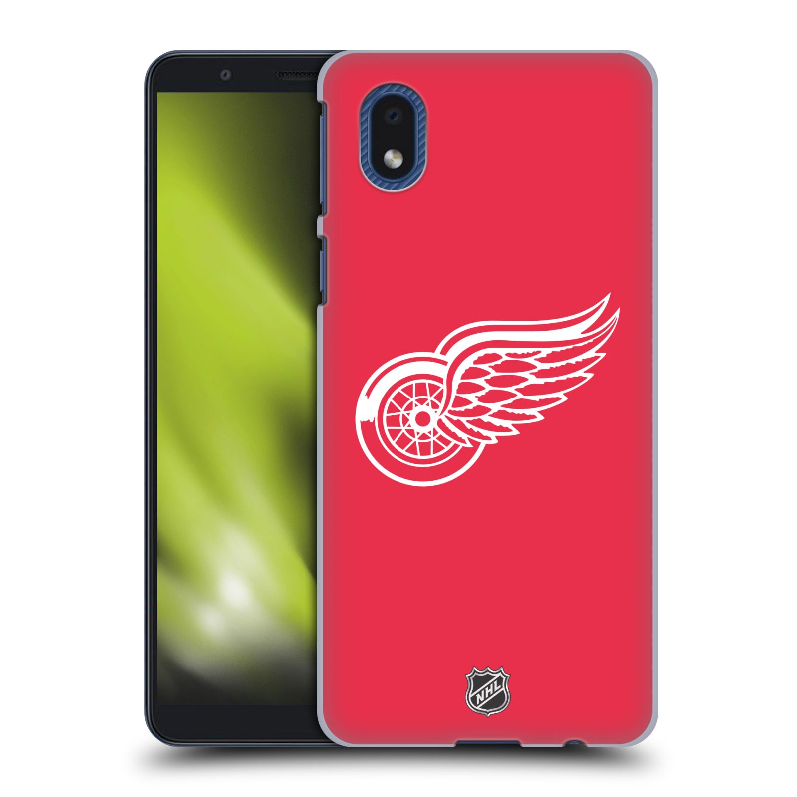 Pouzdro na mobil Samsung Galaxy A01 CORE - HEAD CASE - Hokej NHL - Detroit Red Wings - Znak