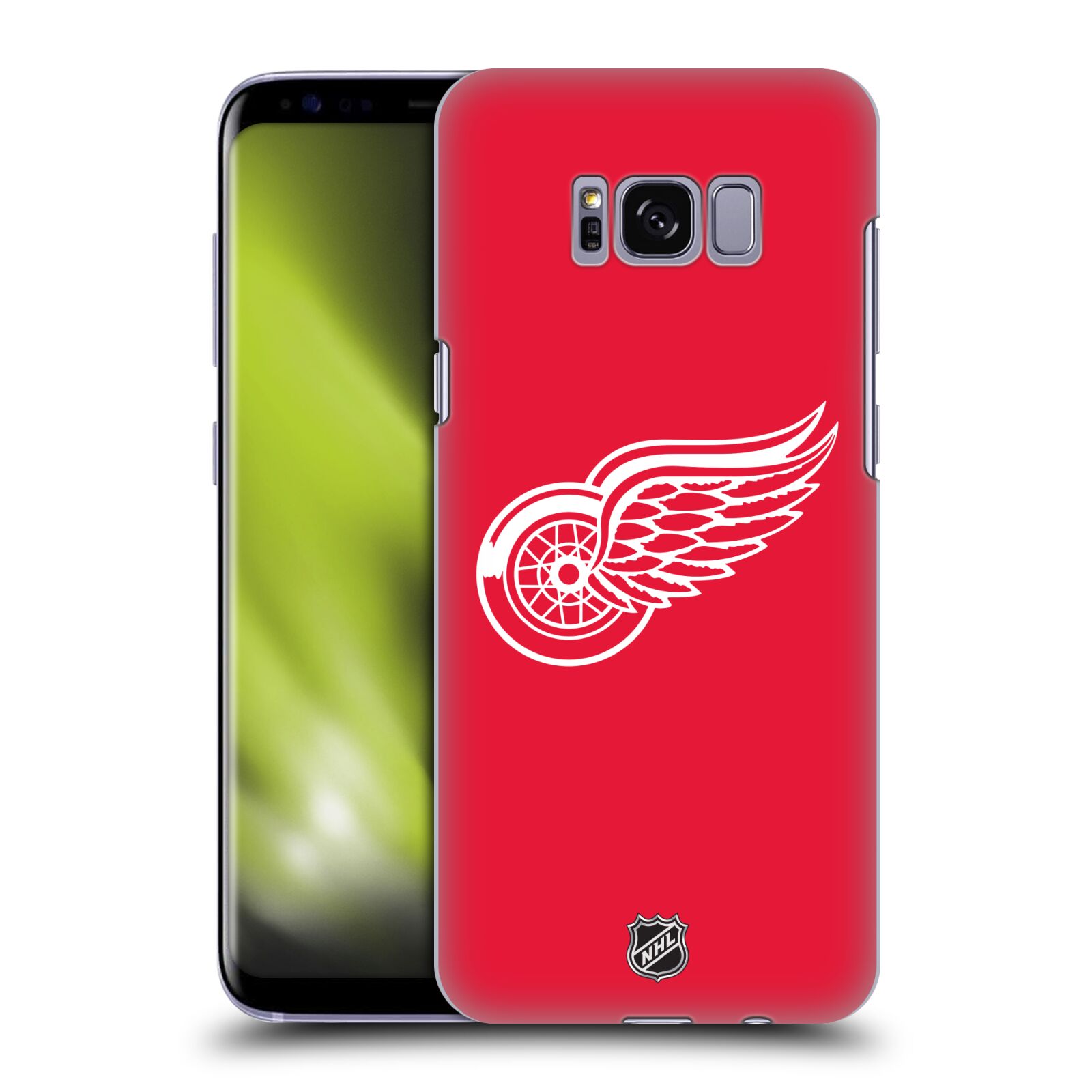 Pouzdro na mobil Samsung Galaxy S8 - HEAD CASE - Hokej NHL - Detroit Red Wings - Znak