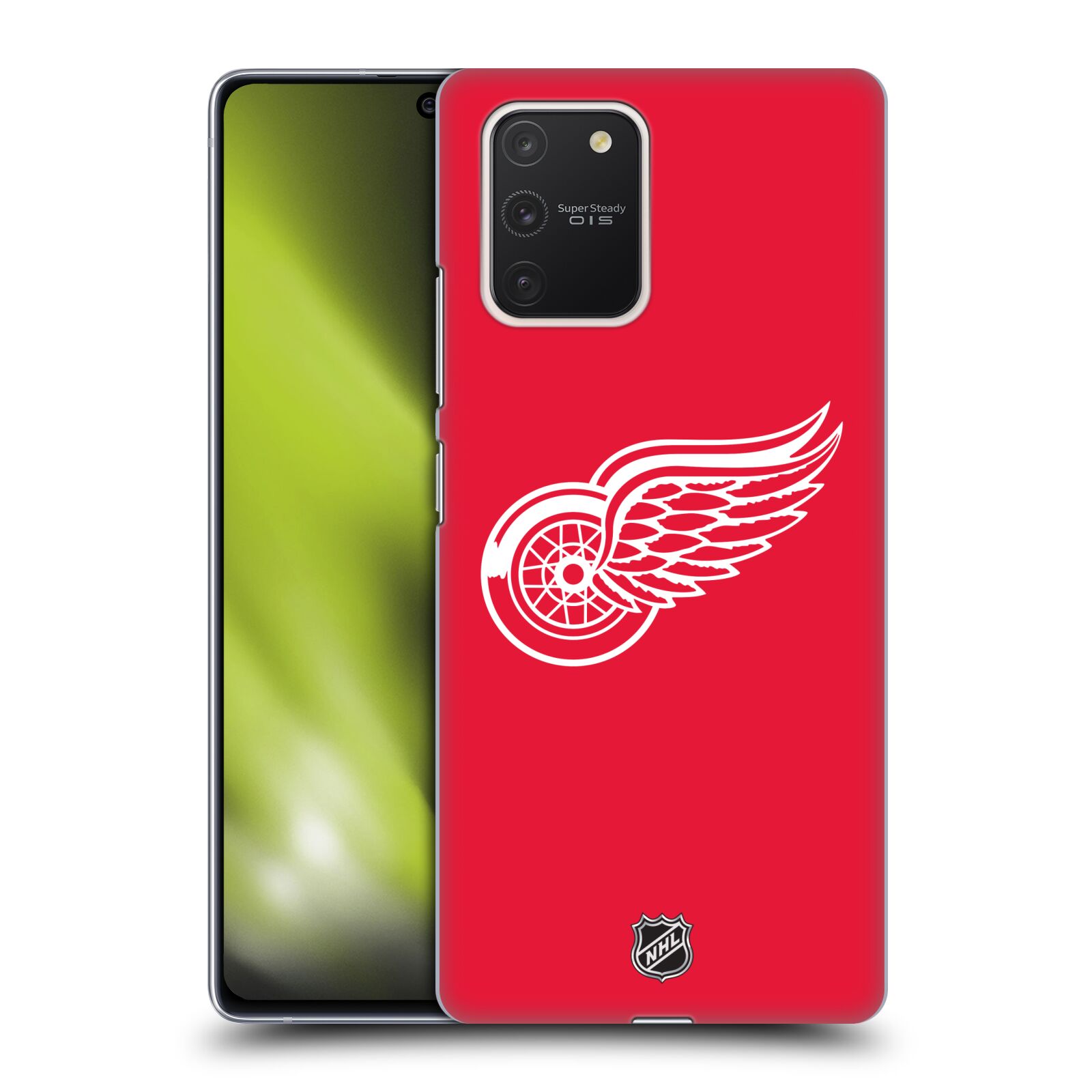 Pouzdro na mobil Samsung Galaxy S10 LITE - HEAD CASE - Hokej NHL - Detroit Red Wings - Znak