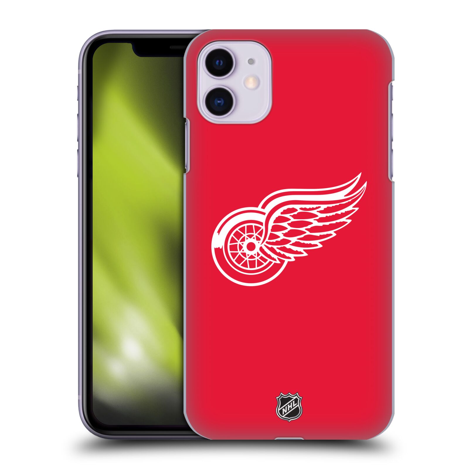 Pouzdro na mobil Apple Iphone 11 - HEAD CASE - Hokej NHL - Detroit Red Wings - Znak