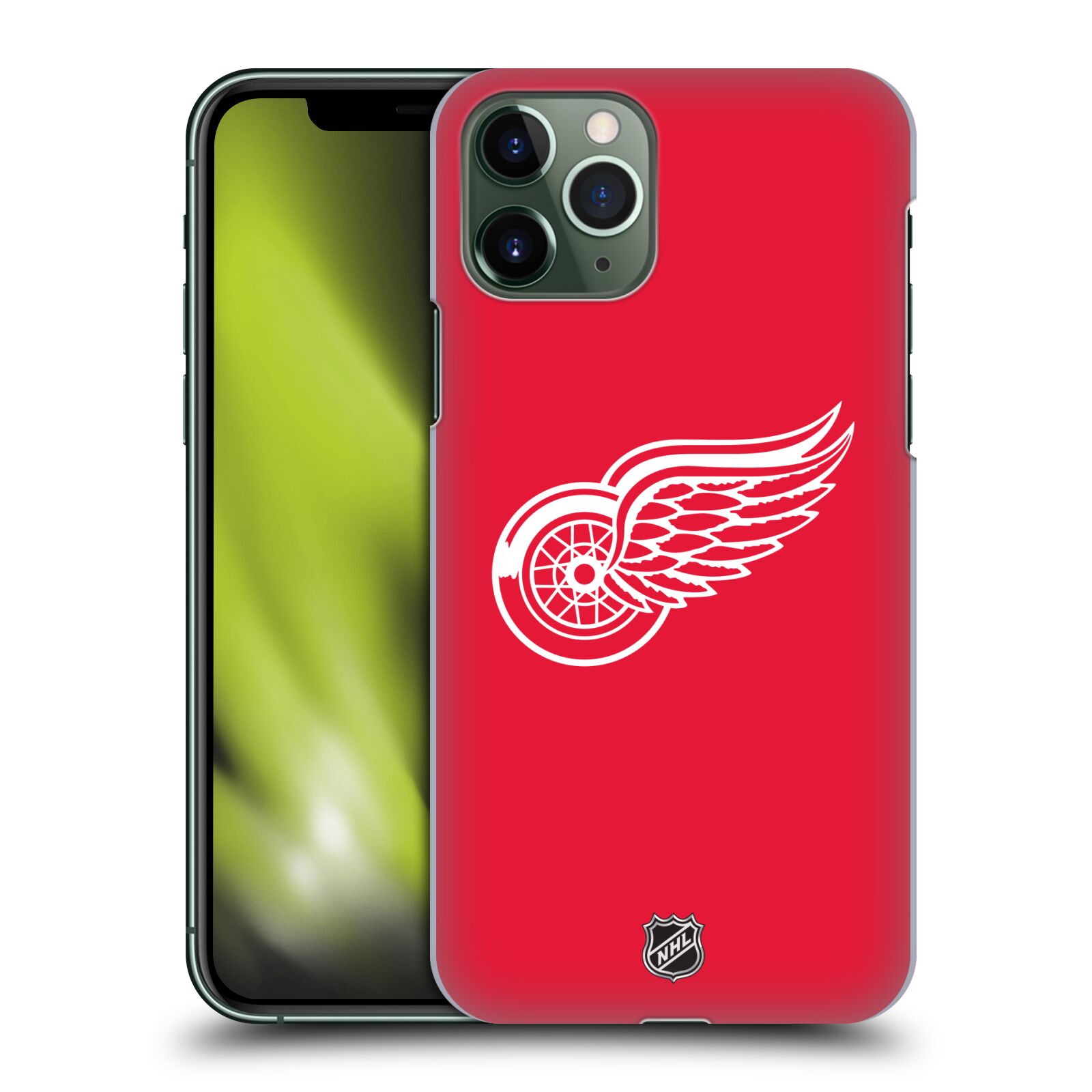 Pouzdro na mobil Apple Iphone 11 PRO - HEAD CASE - Hokej NHL - Detroit Red Wings - Znak