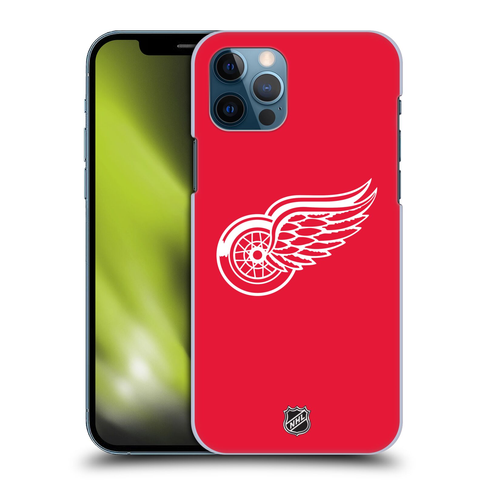 Pouzdro na mobil Apple Iphone 12 / 12 PRO - HEAD CASE - Hokej NHL - Detroit Red Wings - Znak