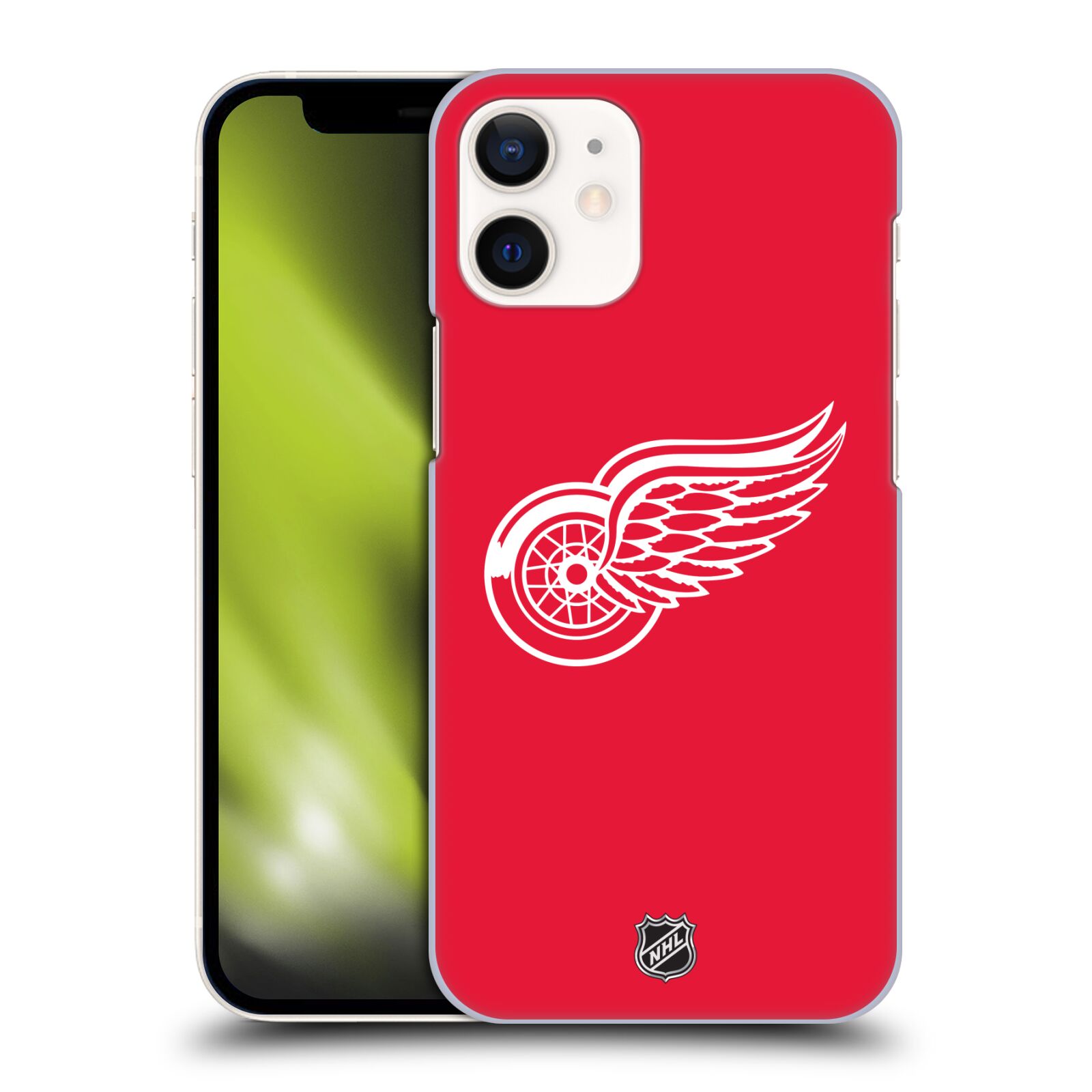 Pouzdro na mobil Apple Iphone 12 MINI - HEAD CASE - Hokej NHL - Detroit Red Wings - Znak