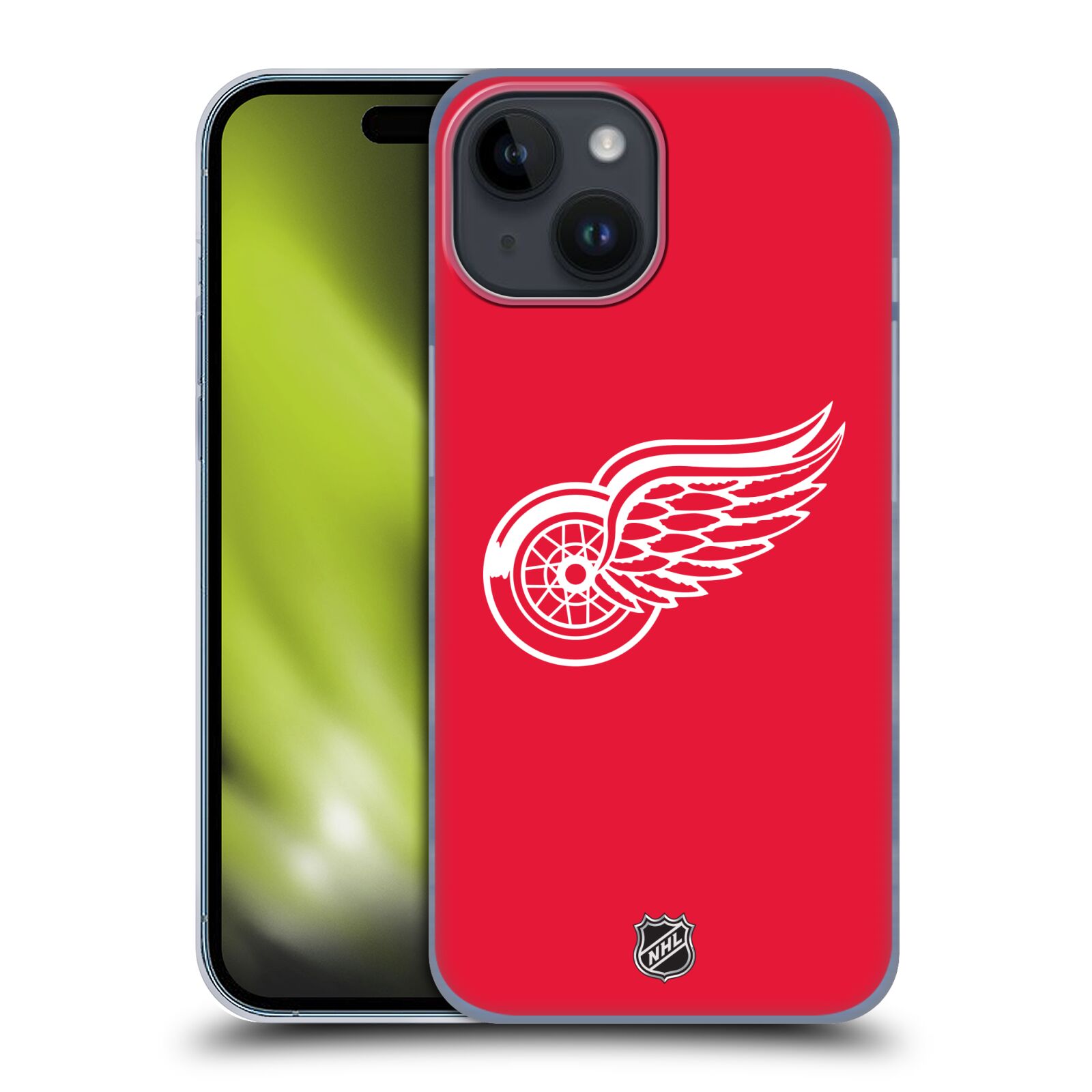 Plastový obal HEAD CASE na mobil Apple Iphone 15  Hokej NHL - Detroit Red Wings - Znak
