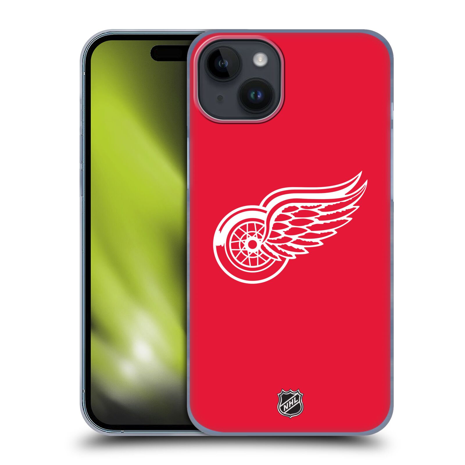 Plastový obal HEAD CASE na mobil Apple Iphone 15 PLUS  Hokej NHL - Detroit Red Wings - Znak