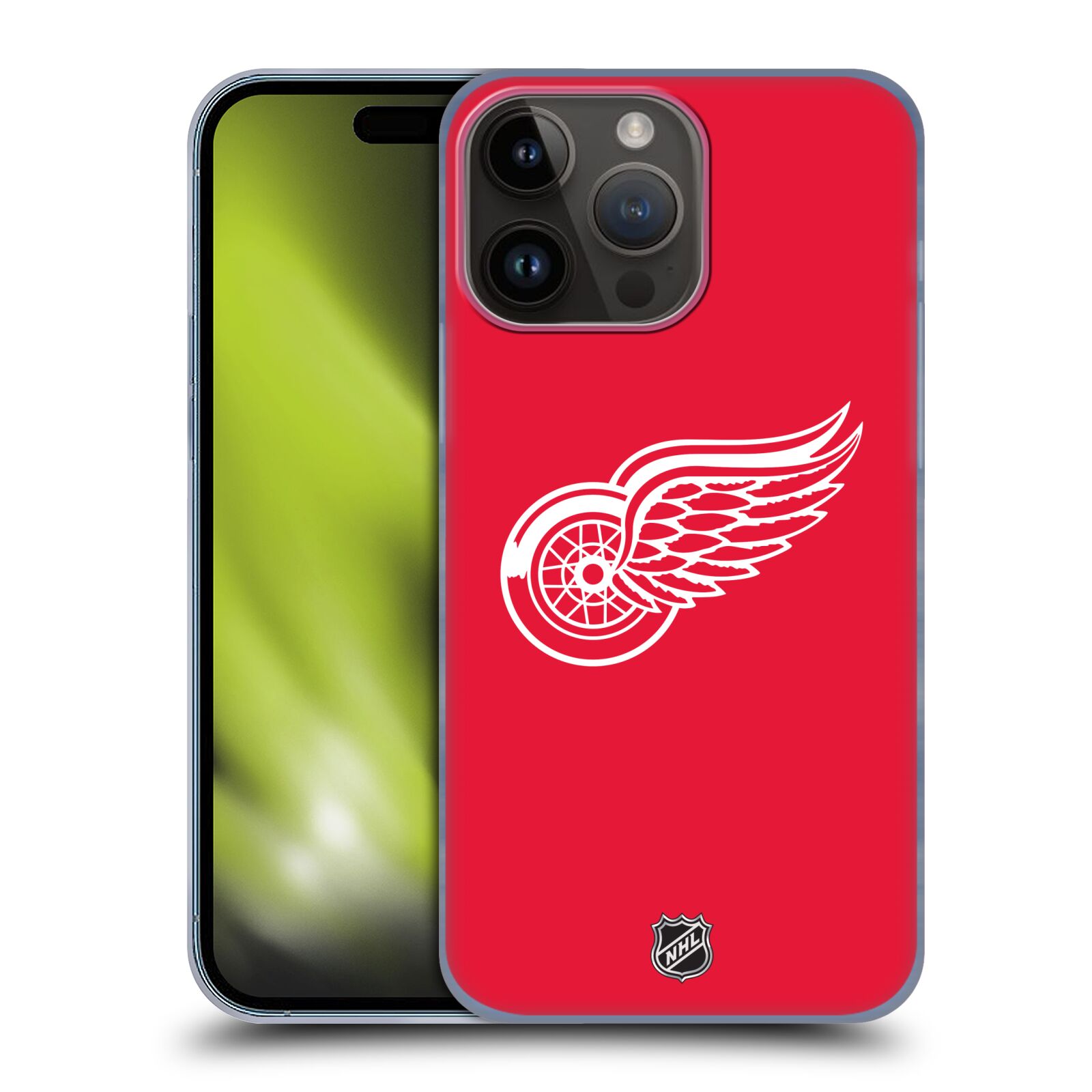Plastový obal HEAD CASE na mobil Apple Iphone 15 PRO MAX  Hokej NHL - Detroit Red Wings - Znak