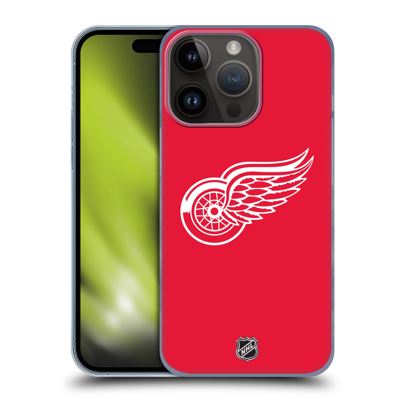 Plastový obal HEAD CASE na mobil Apple Iphone 15 Pro  Hokej NHL - Detroit Red Wings - Znak