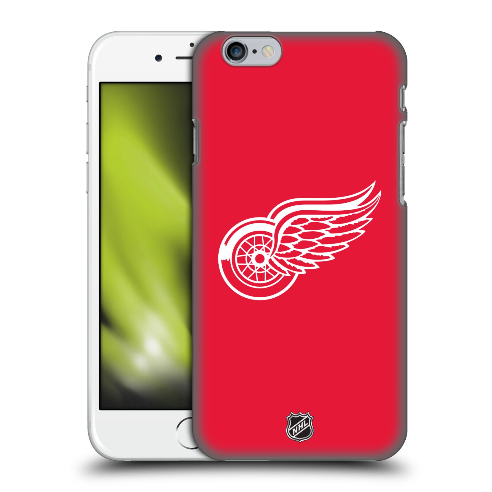 Pouzdro na mobil Apple Iphone 6/6S - HEAD CASE - Hokej NHL - Detroit Red Wings - Znak