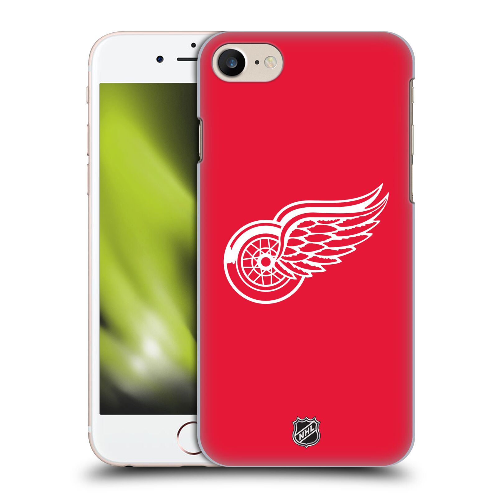 Pouzdro na mobil Apple Iphone 7/8 - HEAD CASE - Hokej NHL - Detroit Red Wings - Znak