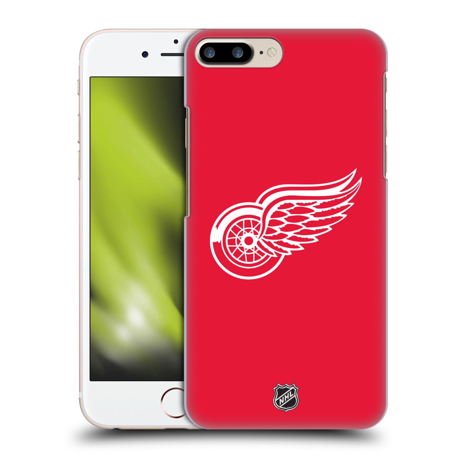 Pouzdro na mobil Apple Iphone 7/8 PLUS - HEAD CASE - Hokej NHL - Detroit Red Wings - Znak