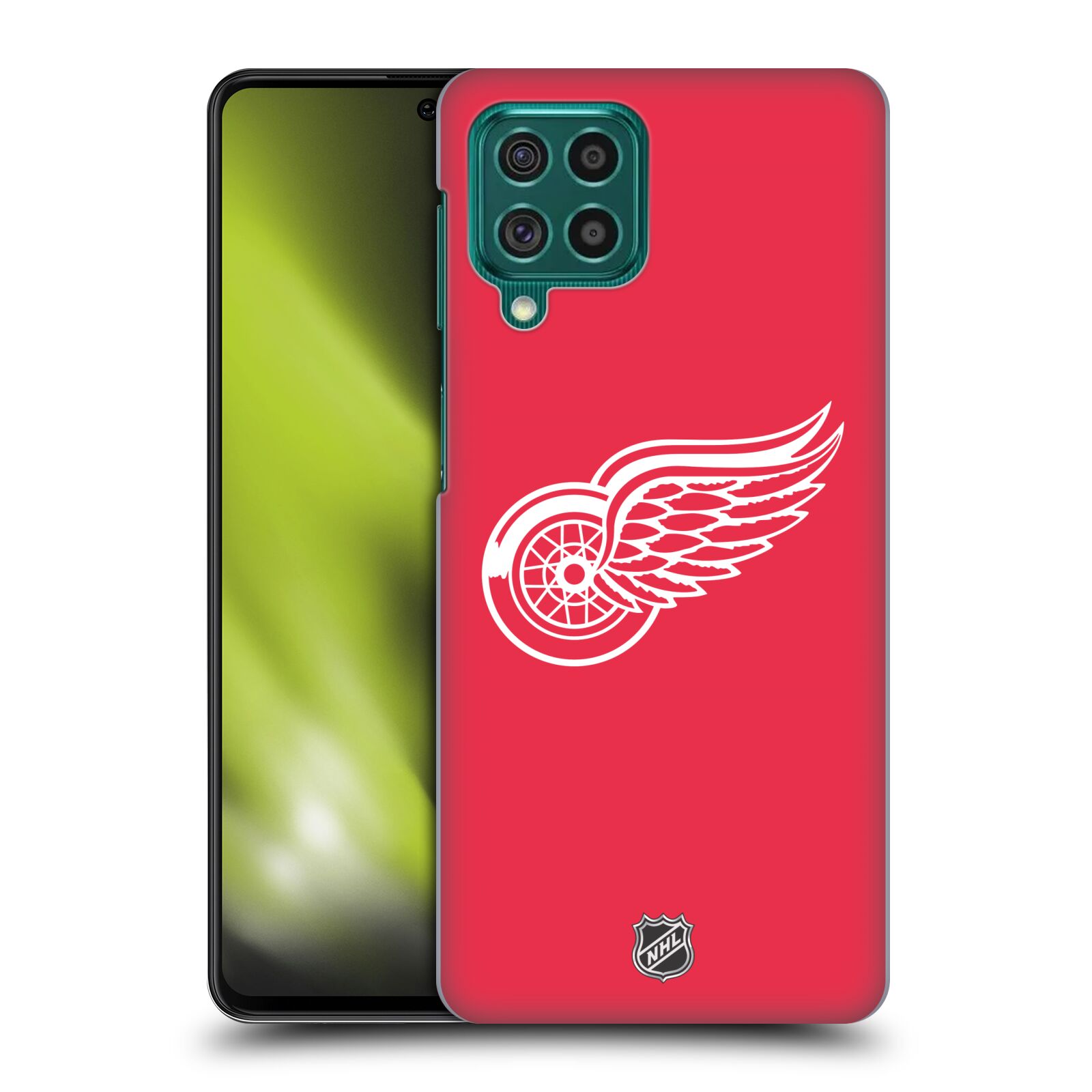 Pouzdro na mobil Samsung Galaxy M62 - HEAD CASE - Hokej NHL - Detroit Red Wings - Znak