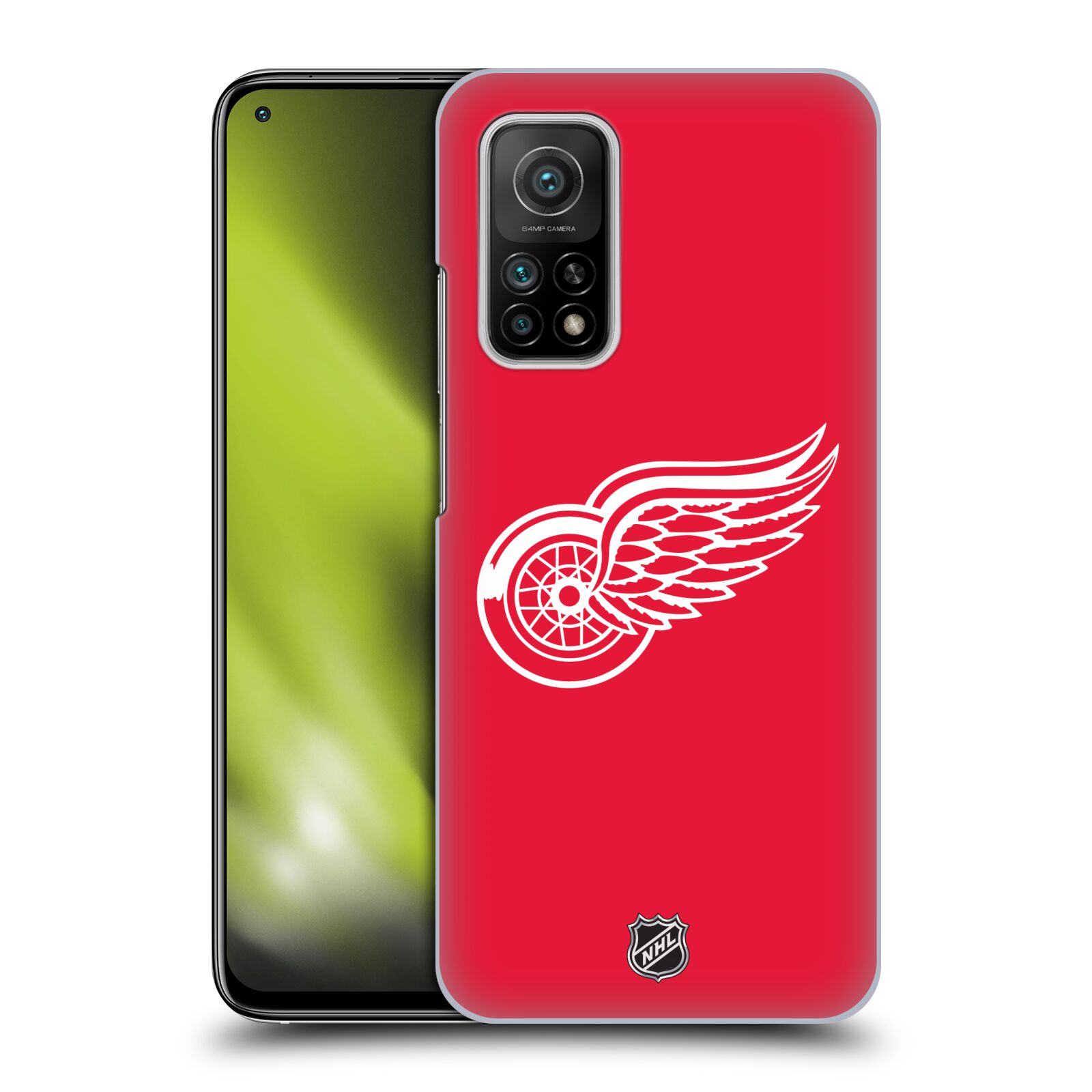 Pouzdro na mobil Xiaomi  Mi 10T / Mi 10T PRO - HEAD CASE - Hokej NHL - Detroit Red Wings - Znak