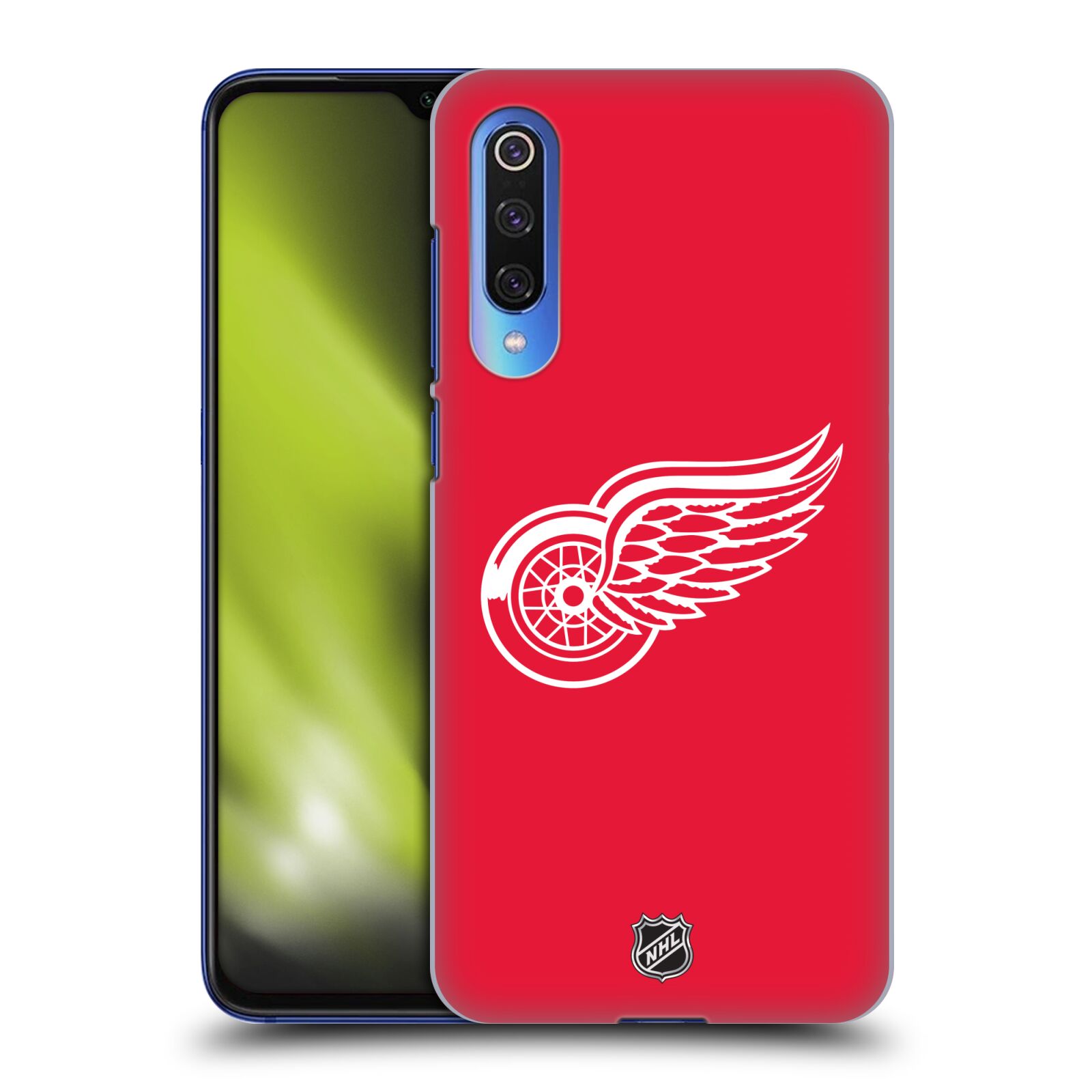 Pouzdro na mobil Xiaomi  Mi 9 SE - HEAD CASE - Hokej NHL - Detroit Red Wings - Znak