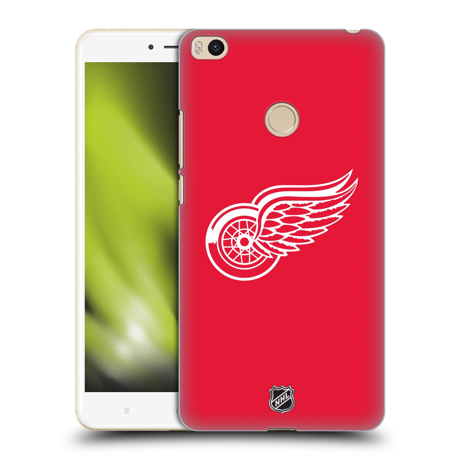 Pouzdro na mobil Xiaomi Mi Max 2 - HEAD CASE - Hokej NHL - Detroit Red Wings - Znak