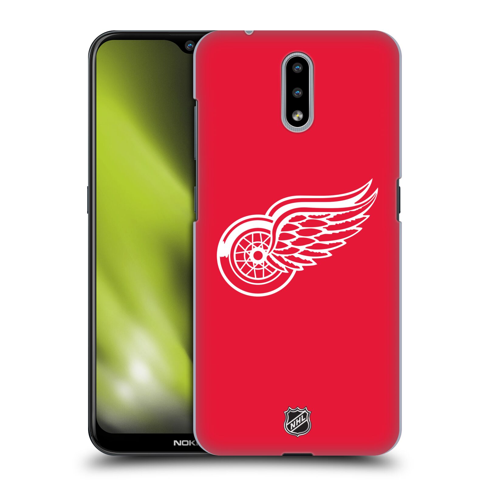 Pouzdro na mobil Nokia 2.3 - HEAD CASE - Hokej NHL - Detroit Red Wings - Znak