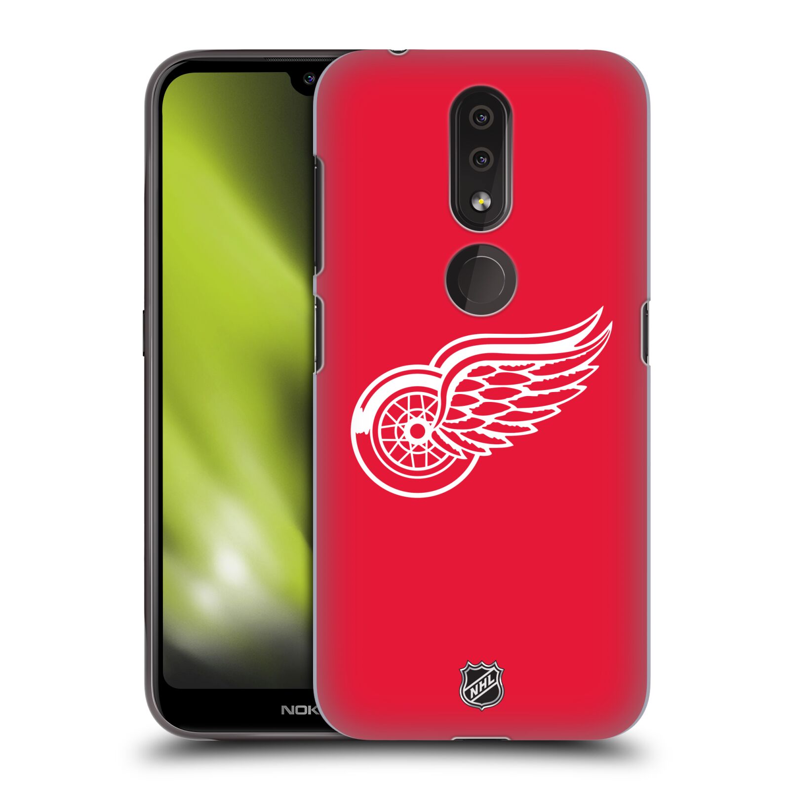 Pouzdro na mobil Nokia 4.2 - HEAD CASE - Hokej NHL - Detroit Red Wings - Znak