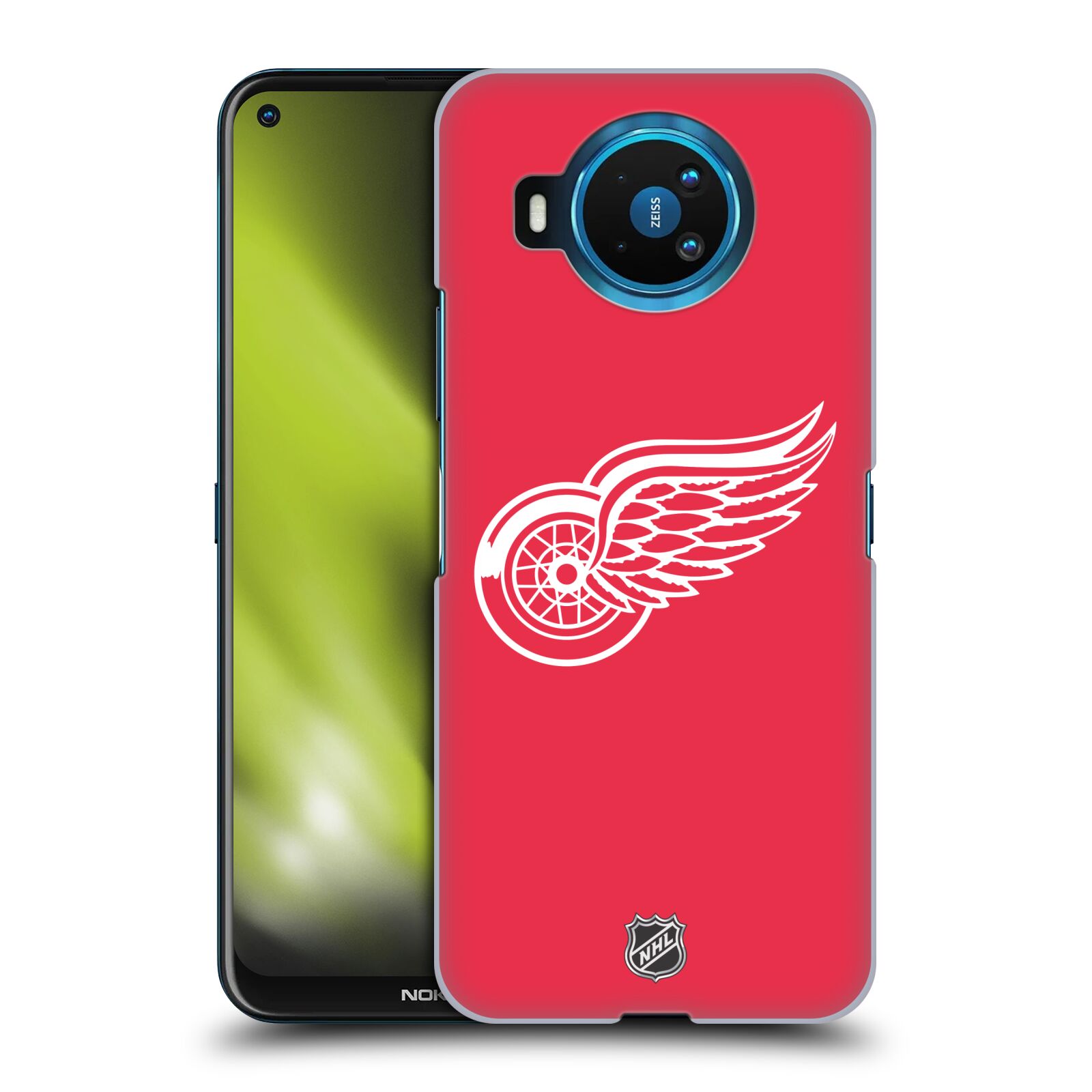 Pouzdro na mobil NOKIA 8.3 - HEAD CASE - Hokej NHL - Detroit Red Wings - Znak